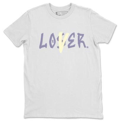 Air Jordan 5 Indigo Haze Sneaker Match Tees Loser Lover 5s Indigo Haze Tee Sneaker Release Tees Unisex Shirts White 2