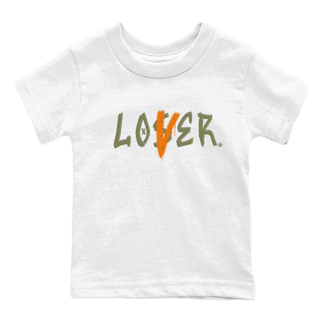 5s Olive shirt to match jordans Loser Lover sneaker tees Air Jordan 5 Olive Drip Gear Zone baby toddler White 2 cotton Shirt