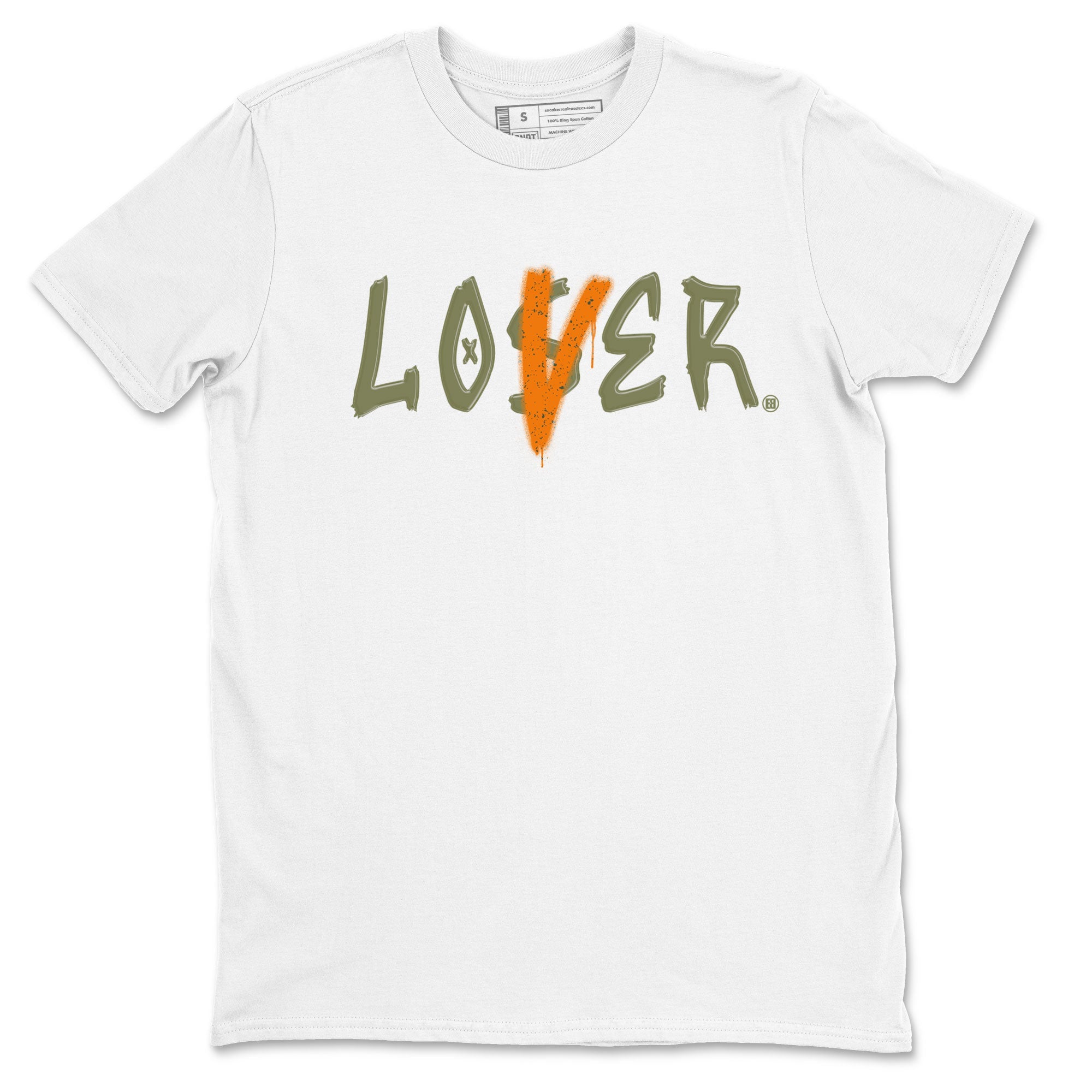 5s Olive shirt to match jordans Loser Lover sneaker tees Air Jordan 5 Retro Olive Drip Gear Zone unisex cotton White 2 crew neck shirt