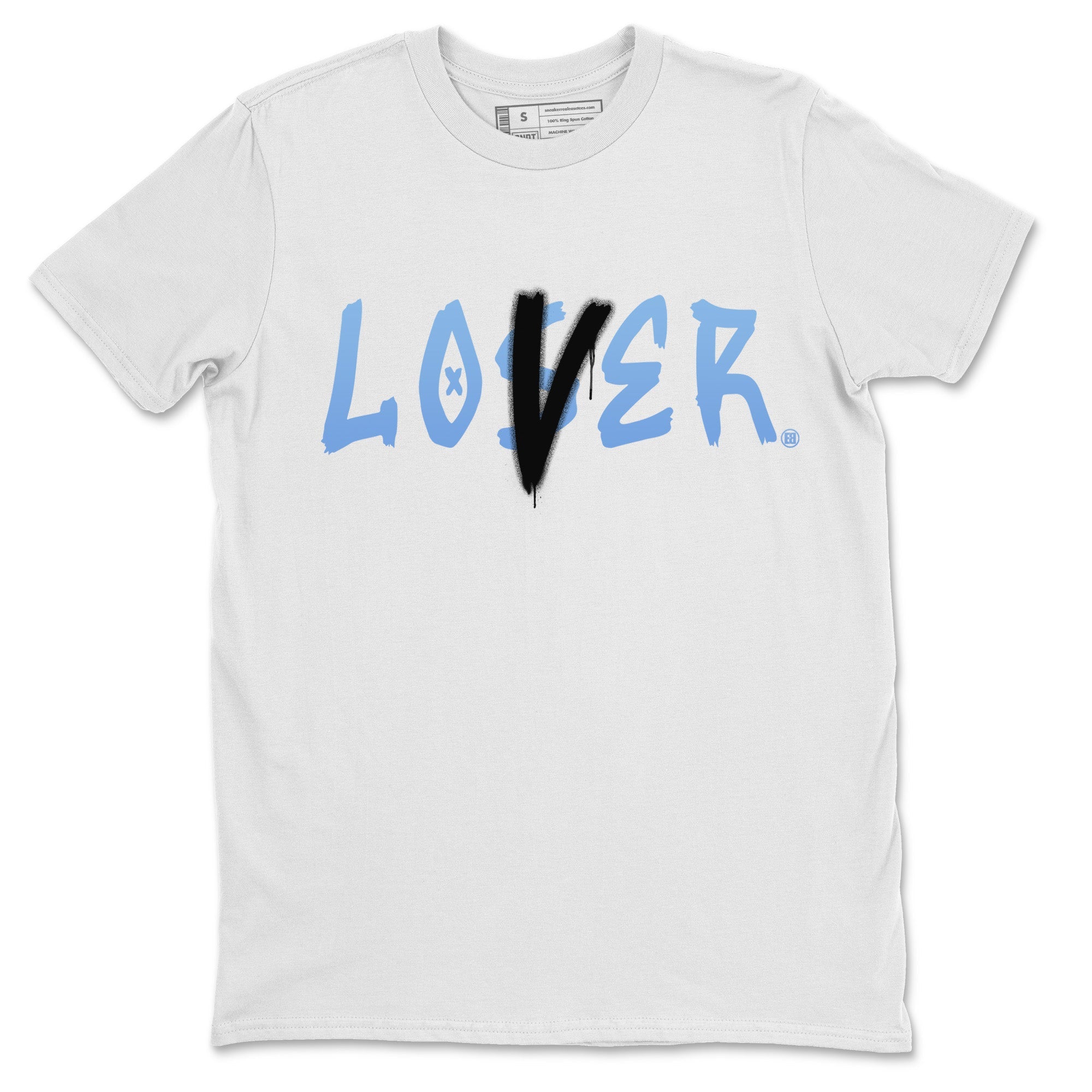 Jordan 5 UNC Shirt To Match Jordans Loser Lover Sneaker Tees Jordan 5 UNC Drip Gear Zone Sneaker Matching Clothing Unisex Shirts