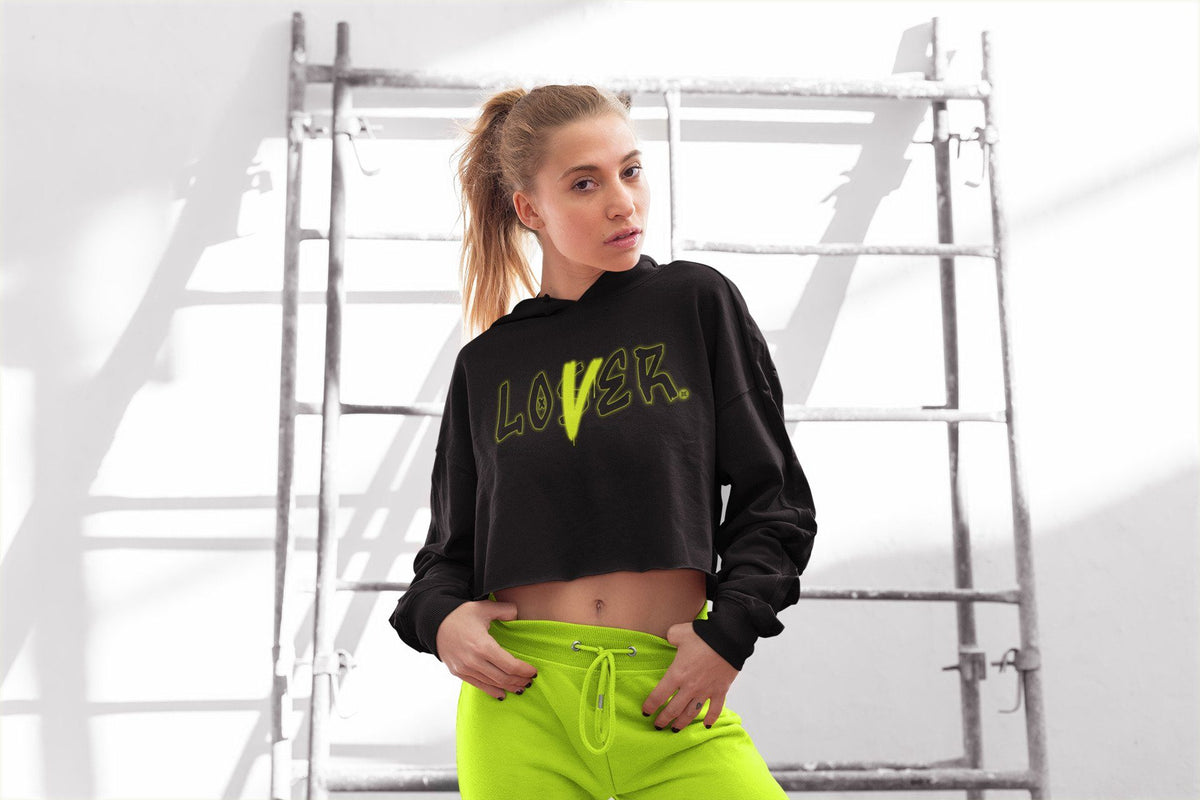 Jordan 6 Electric Green Sneaker Matching T-Shirt Loser Lover Sneaker Tees Jordan 6 Electric Green Sneaker Release Tees Women's Shirts