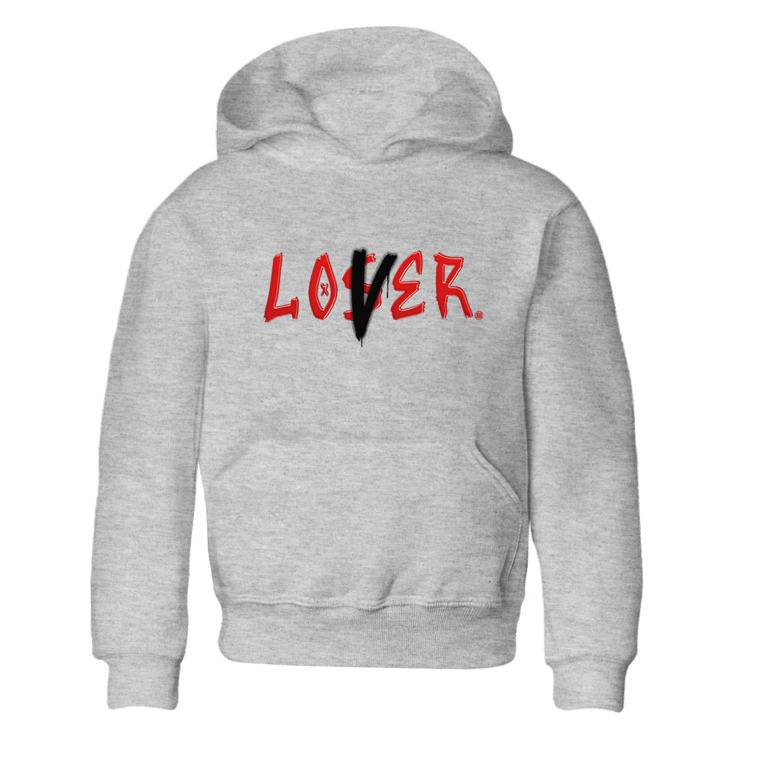 Air Jordan 6 Toro Bravo Sneaker Match Tees Loser Lover Streetwear Sneaker Shirt AJ6 Toro Bravo Shirt Kids Shirts Heather Grey 2