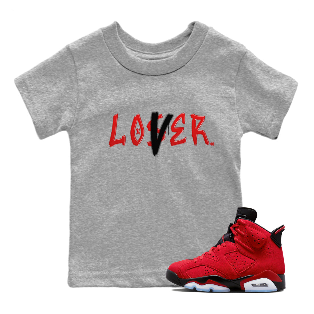 Air Jordan 6 Toro Bravo Loser Lover Baby and Kids Streetwear Sneaker Shirt Air Jordan 6 Toro Bravo Kids Streetwear Sneaker Shirt Size Chart
