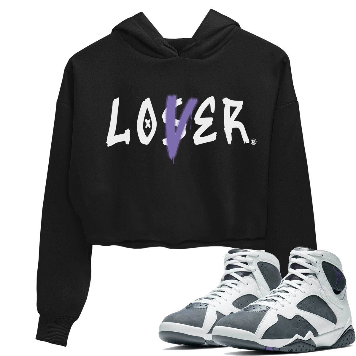 Jordan 7 Flint Shirt To Match Jordans Loser Lover Sneaker Tees Jordan 7 Flint Drip Gear Zone Sneaker Matching Clothing Women's Shirts