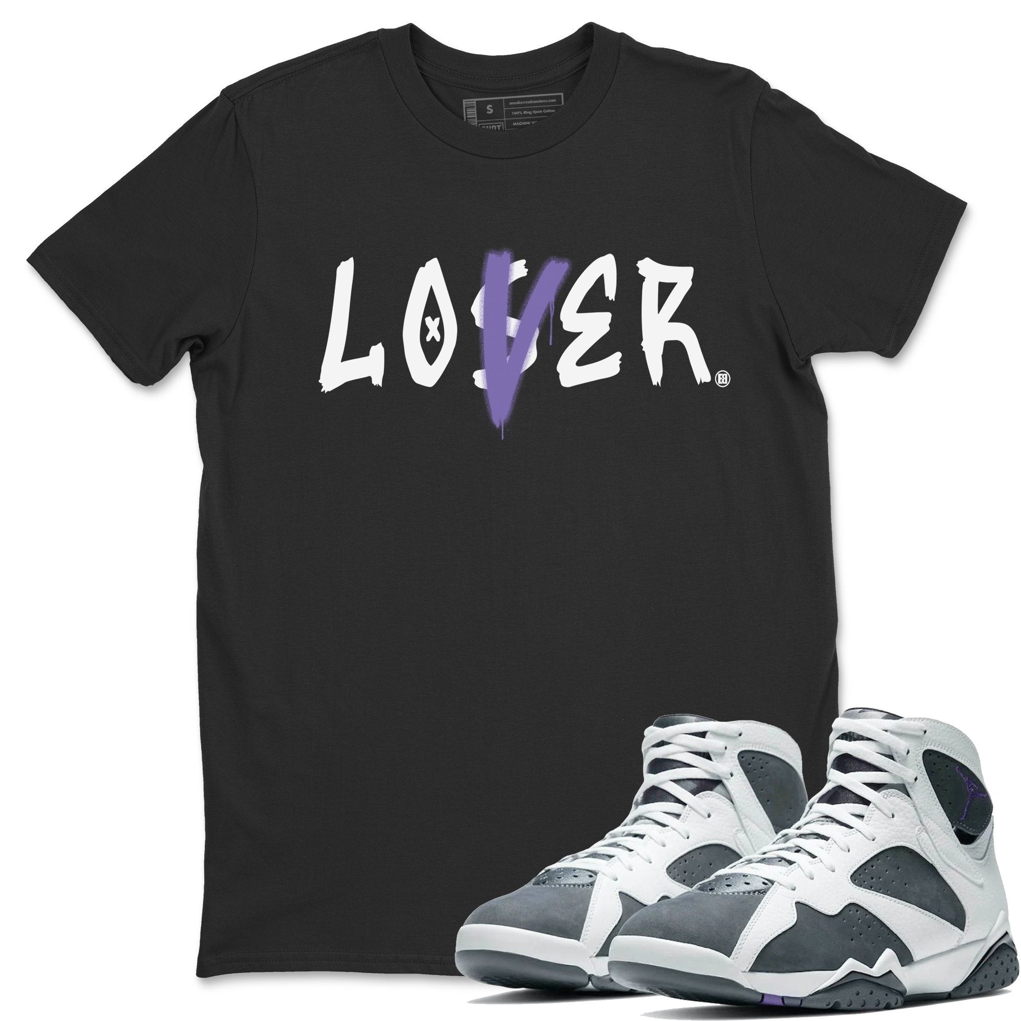 Jordan 7 Flint Shirt To Match Jordans Loser Lover Sneaker Tees Jordan 7 Flint Drip Gear Zone Sneaker Matching Clothing Unisex Shirts