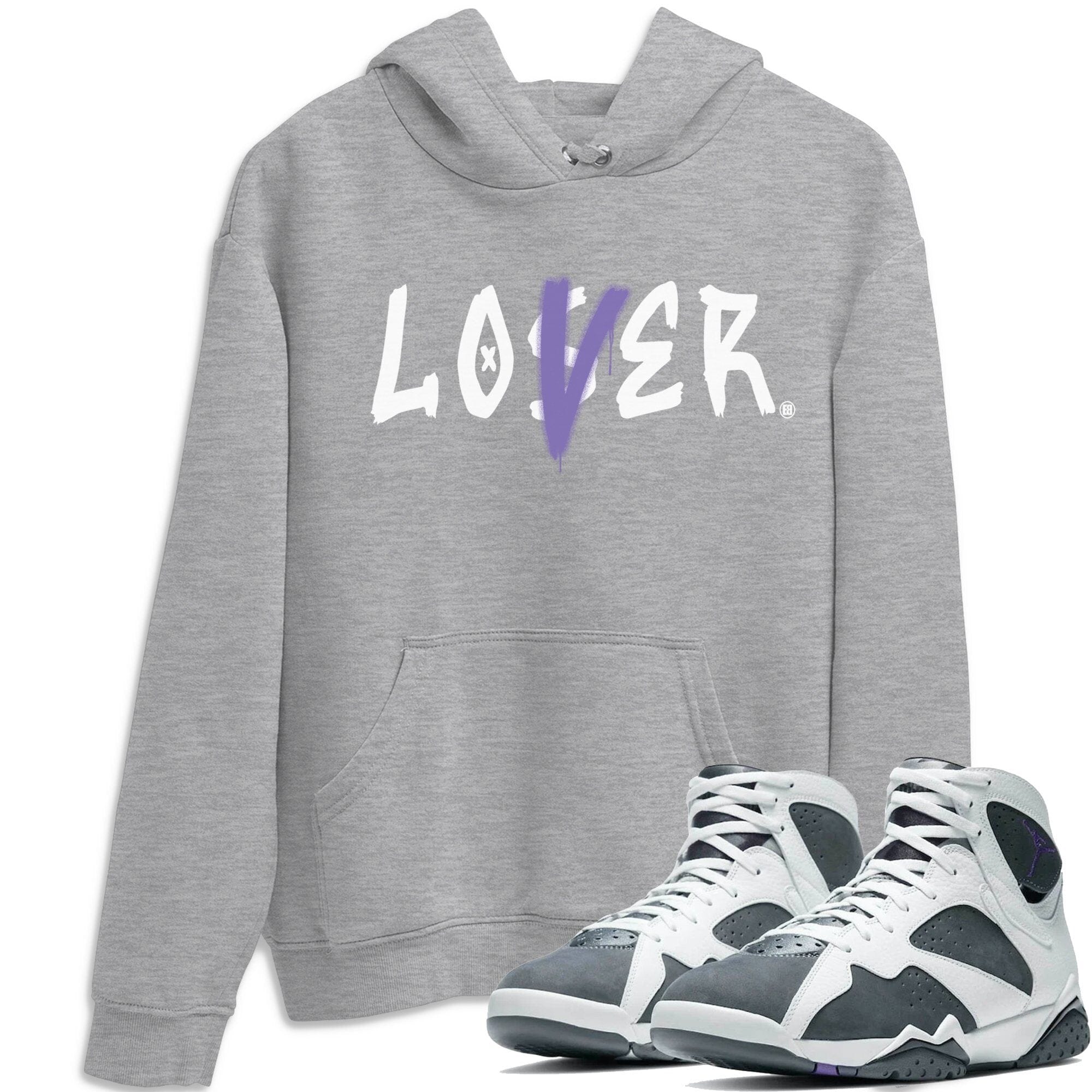 Jordan 7 Flint Shirt To Match Jordans Loser Lover Sneaker Tees Jordan 7 Flint Drip Gear Zone Sneaker Matching Clothing Unisex Shirts