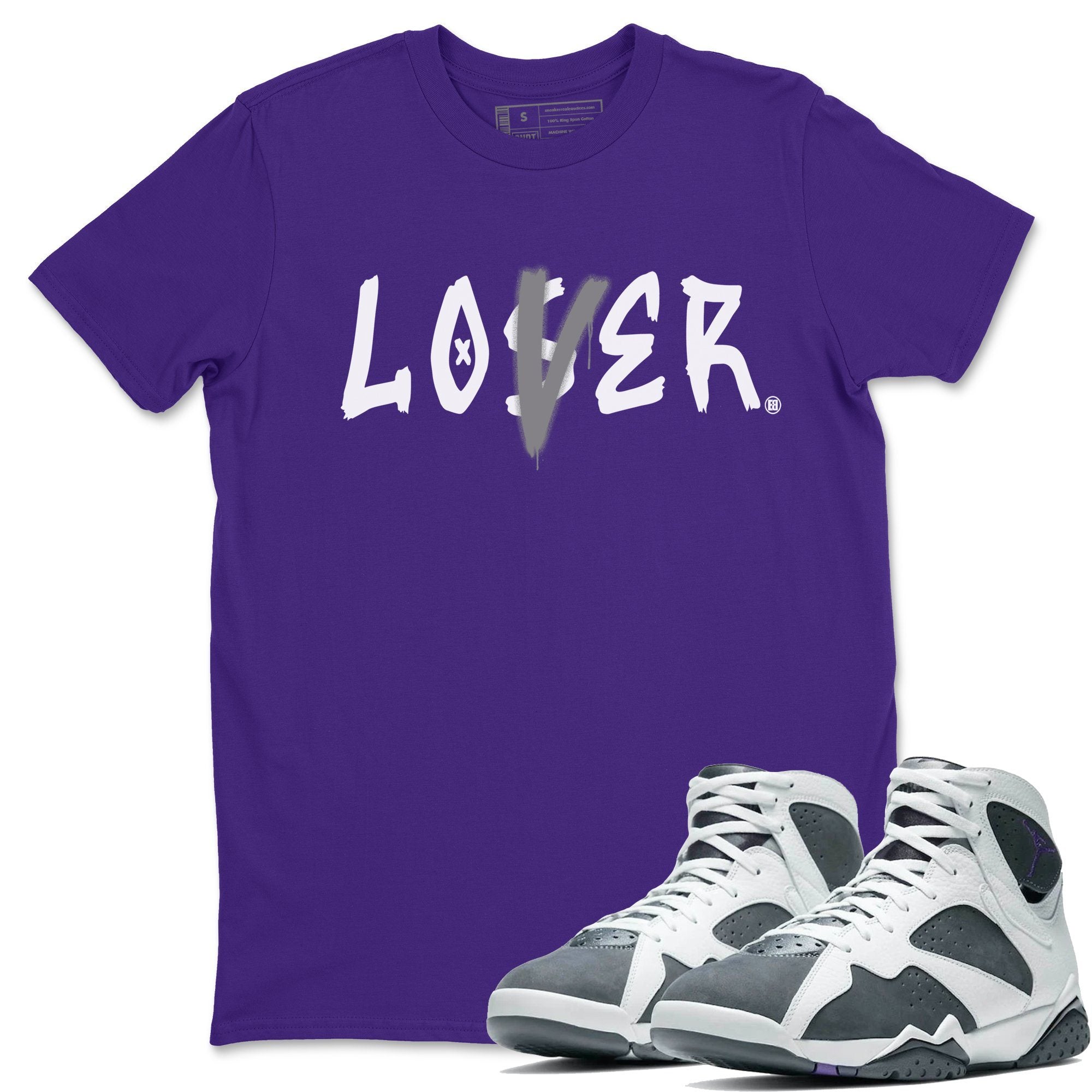 Jordan 7 Flint Shirt To Match Jordans Loser Lover Sneaker Tees Jordan 7 Flint Drip Gear Zone Sneaker Matching Clothing Unisex Shirts