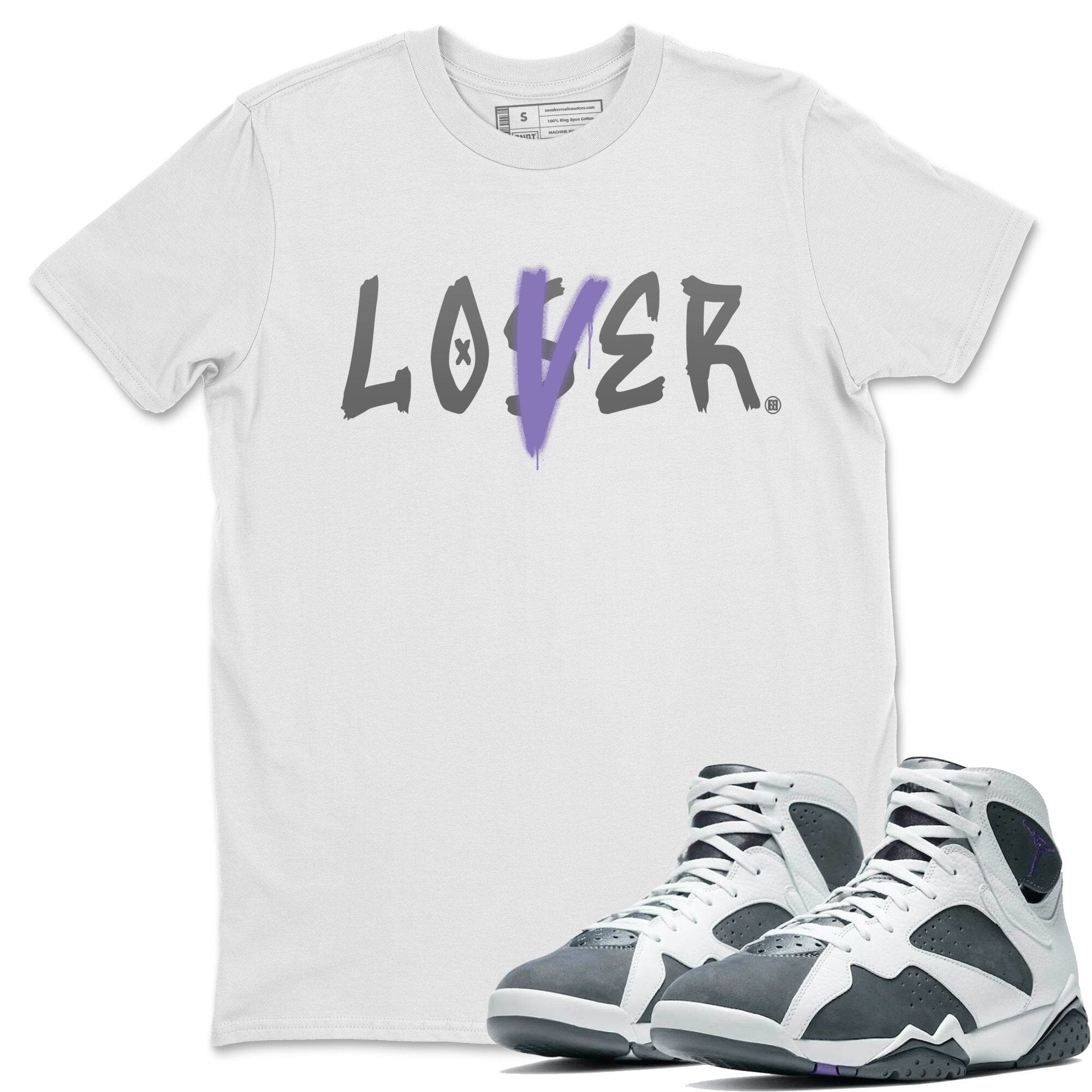 Jordan 7 Flint Shirt To Match Jordans Loser Lover Sneaker Tees Jordan 7 Flint Drip Gear Zone Sneaker Matching Clothing Unisex Shirts
