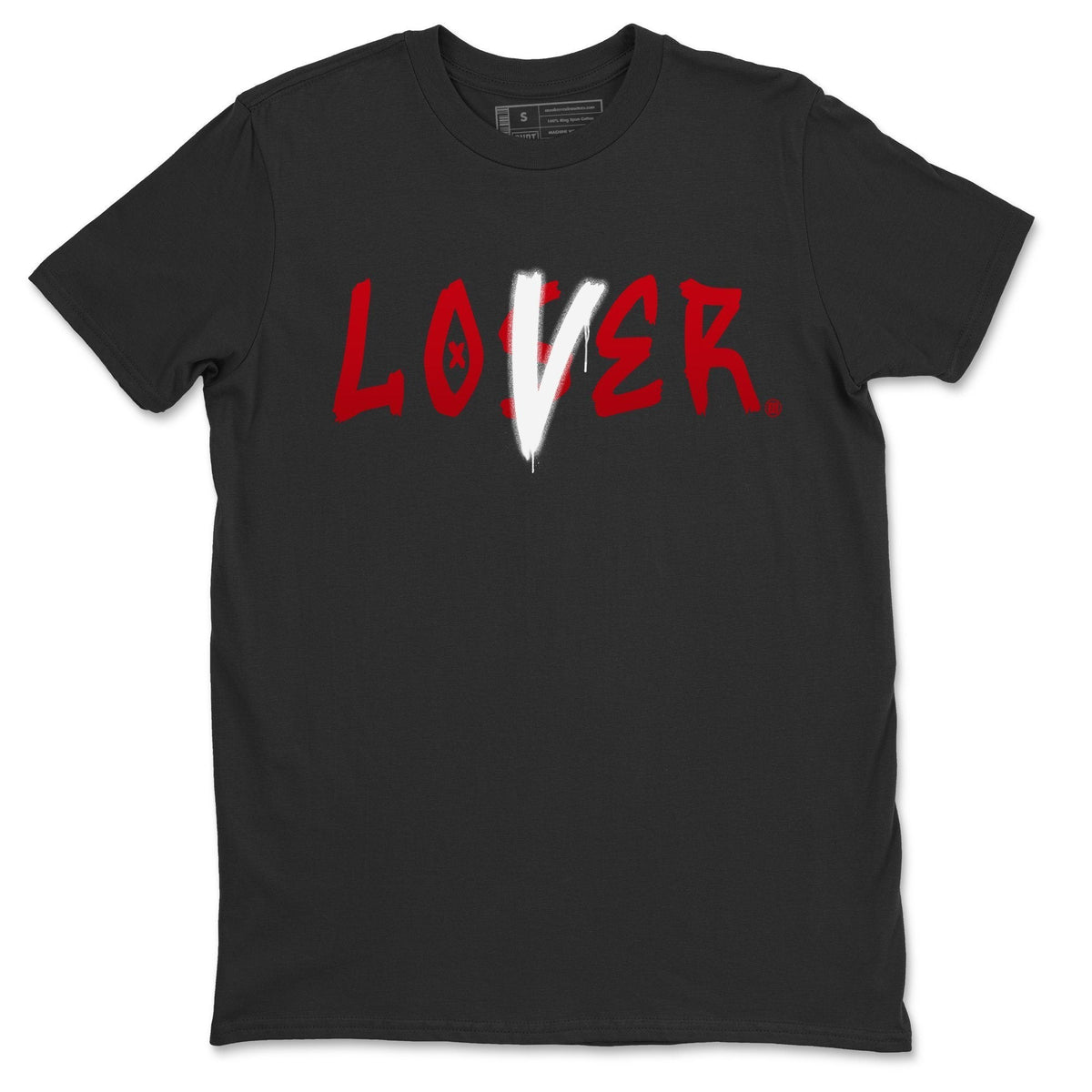 Jordan 1 Chicago Sneaker Matching T-Shirt Loser Lover Sneaker Tees Jordan 1 Chicago Sneaker Release Tees Crew Neck Tees