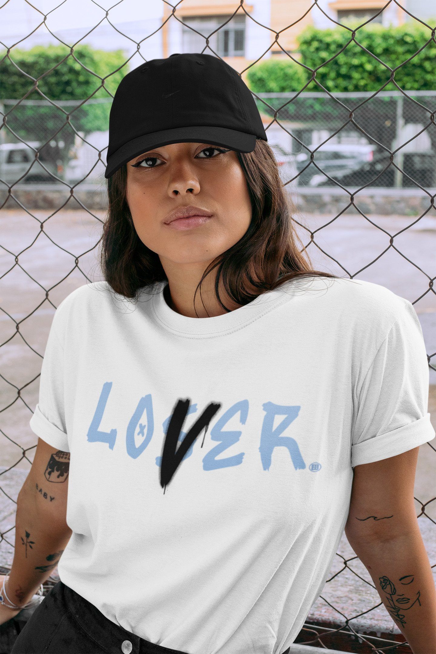 Jordan 1 University Blue Shirt To Match Jordans Loser Lover Sneaker Tees Jordan 1 University Blue Drip Gear Zone Sneaker Matching Clothing Unisex Shirts