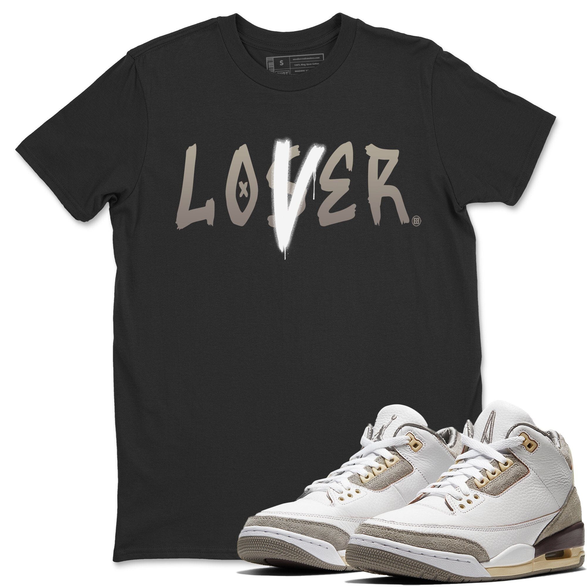 Jordan 3 A Ma Maniere Shirt To Match Jordans Loser Lover Sneaker Tees Jordan 3 A Ma Maniere Drip Gear Zone Sneaker Matching Clothing Unisex Shirts