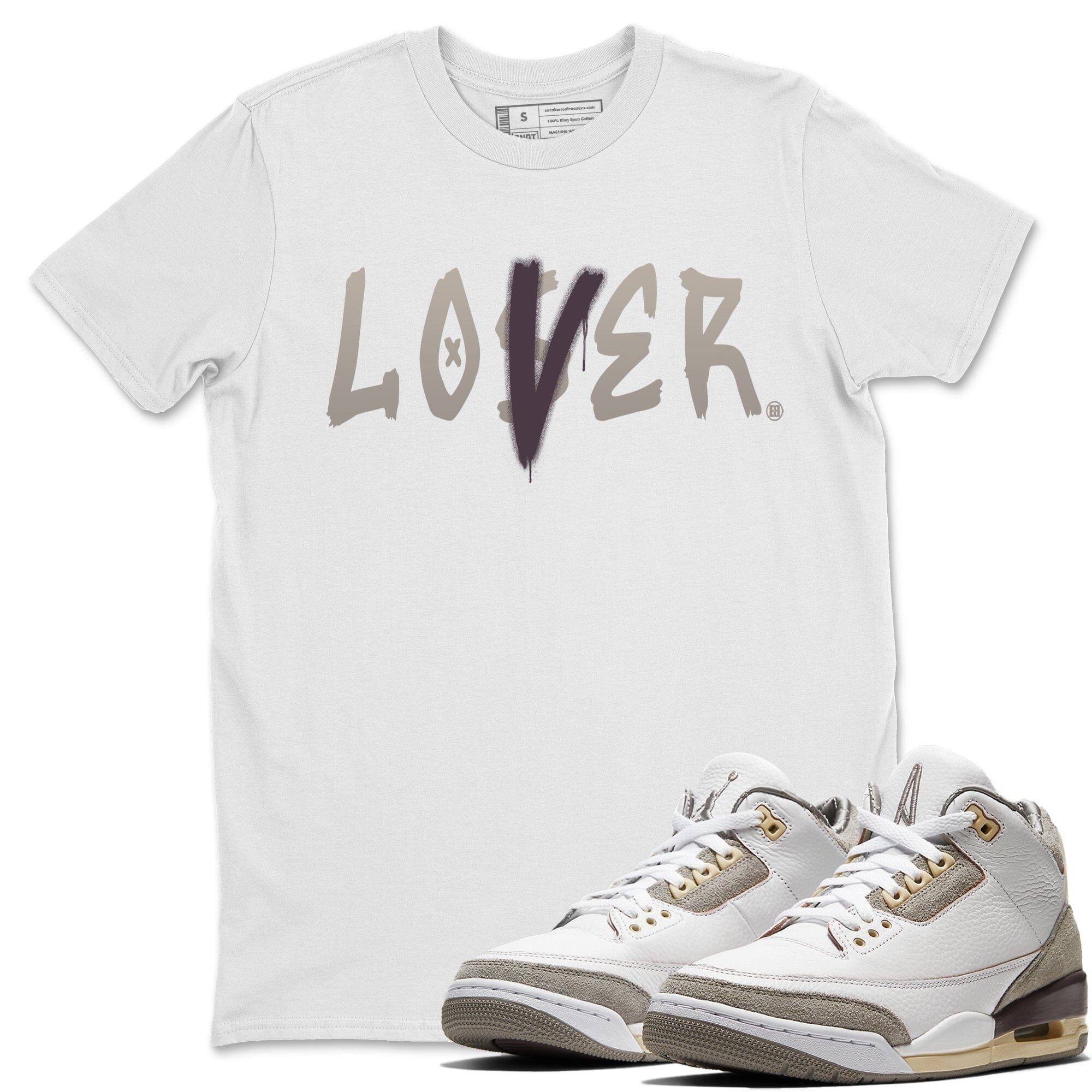 Jordan 3 A Ma Maniere Shirt To Match Jordans Loser Lover Sneaker Tees Jordan 3 A Ma Maniere Drip Gear Zone Sneaker Matching Clothing Unisex Shirts