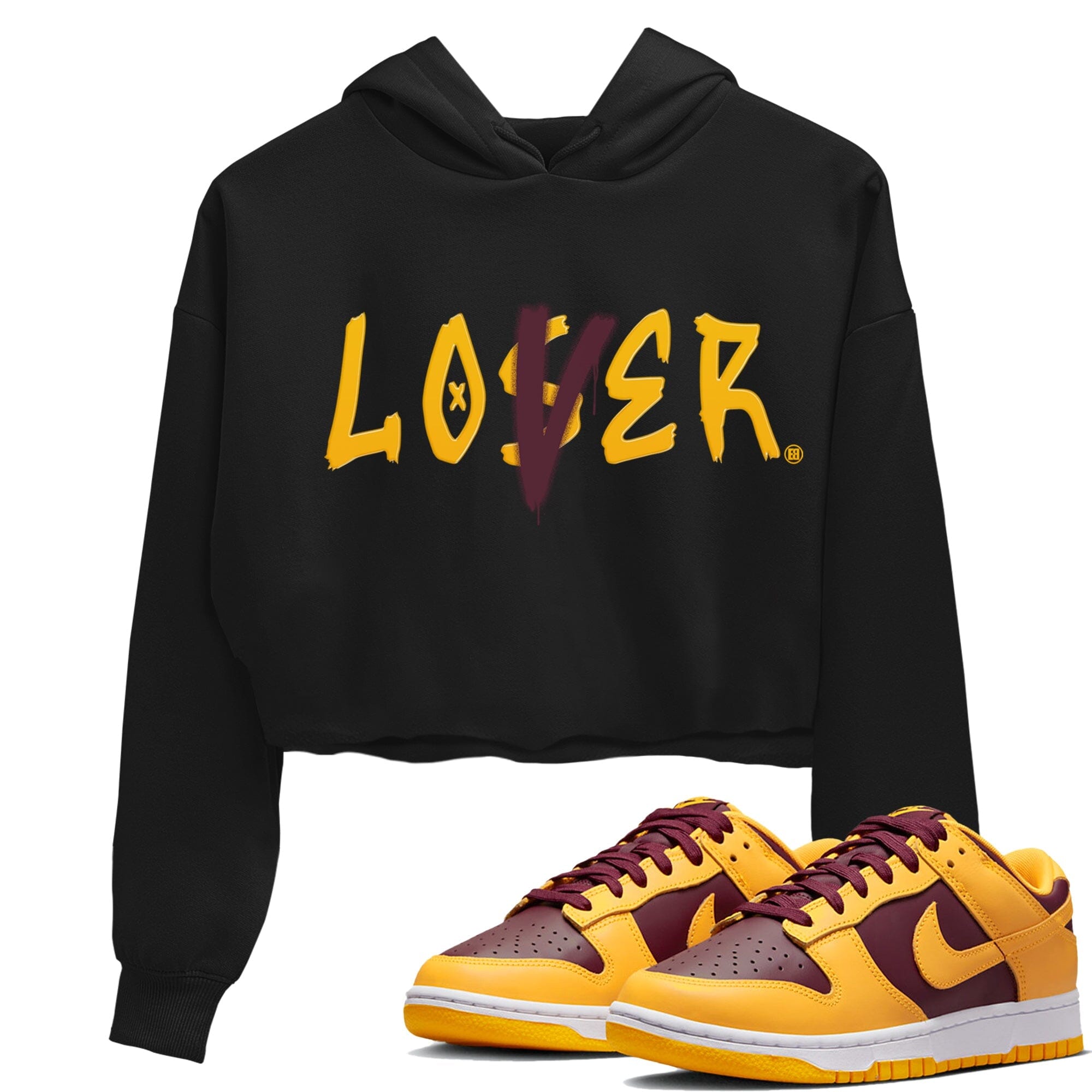Dunk Arizona State Sneaker Match Tees Loser Lover Sneaker Tees Dunk Arizona State Jordan to match sneaker T-Shirt Women's Shirts