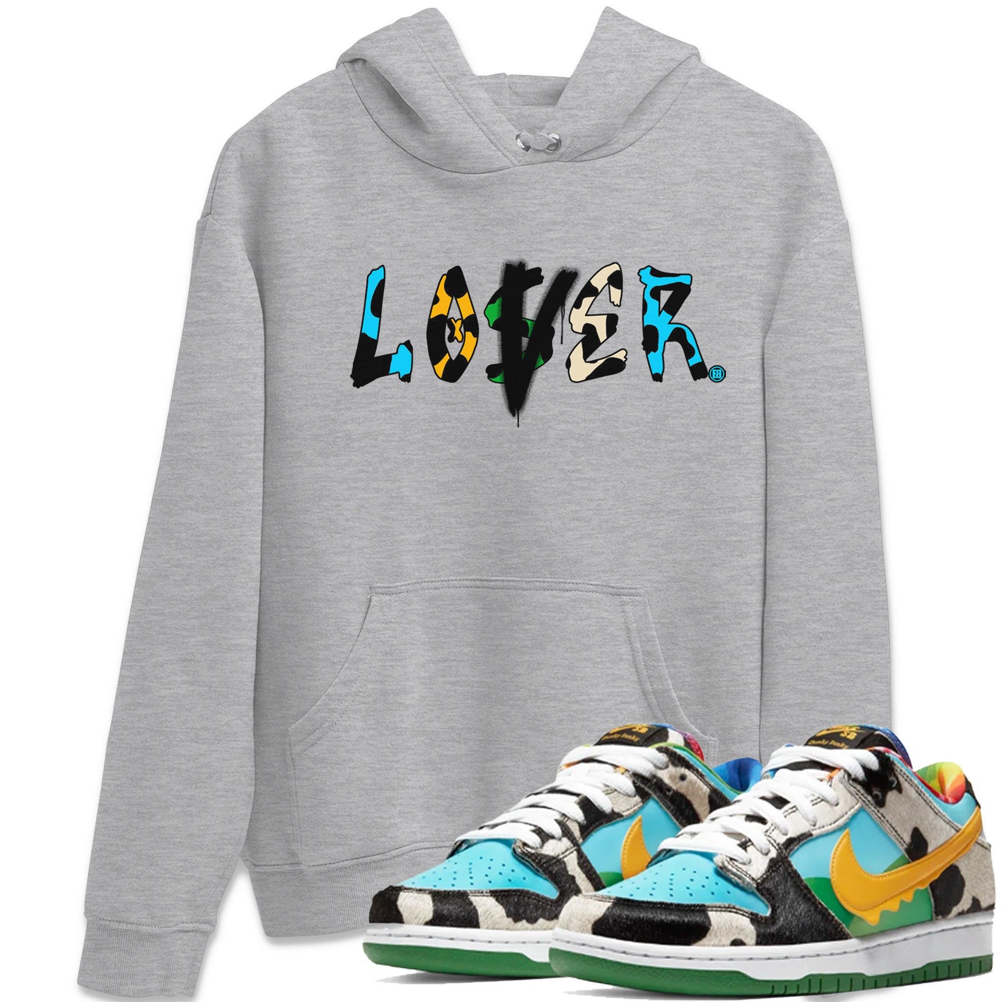 Dunk Chunky Dunky Tee Loser Lover Streetwear Sneaker Shirt Dunk Chunky Dunky Sneaker Release Tees Unisex Shirts Heather Grey 1