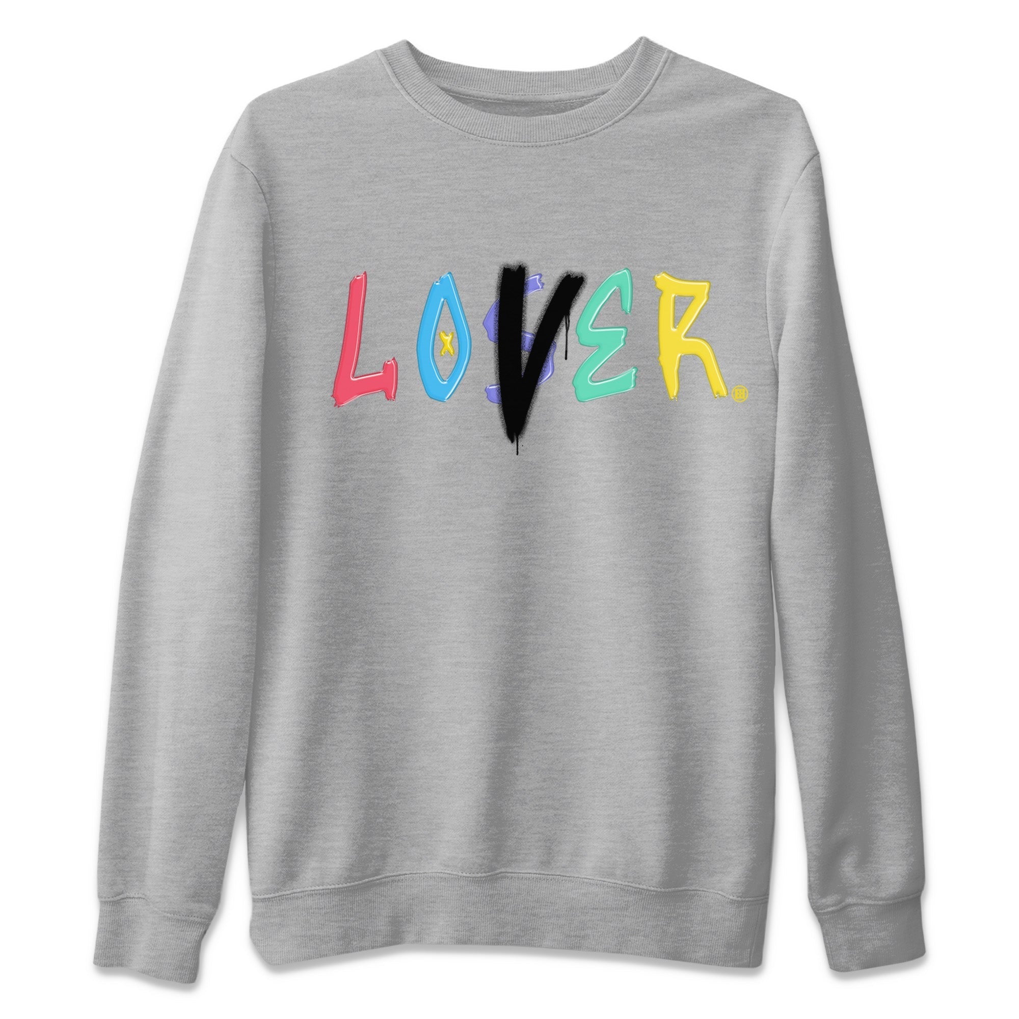 Dunk Easter Candy Sneaker Match Tees Loser Lover Streetwear Sneaker Shirt Holiday Easter T-Shirt Sneaker Release Tees Unisex Shirts Heather Grey 2