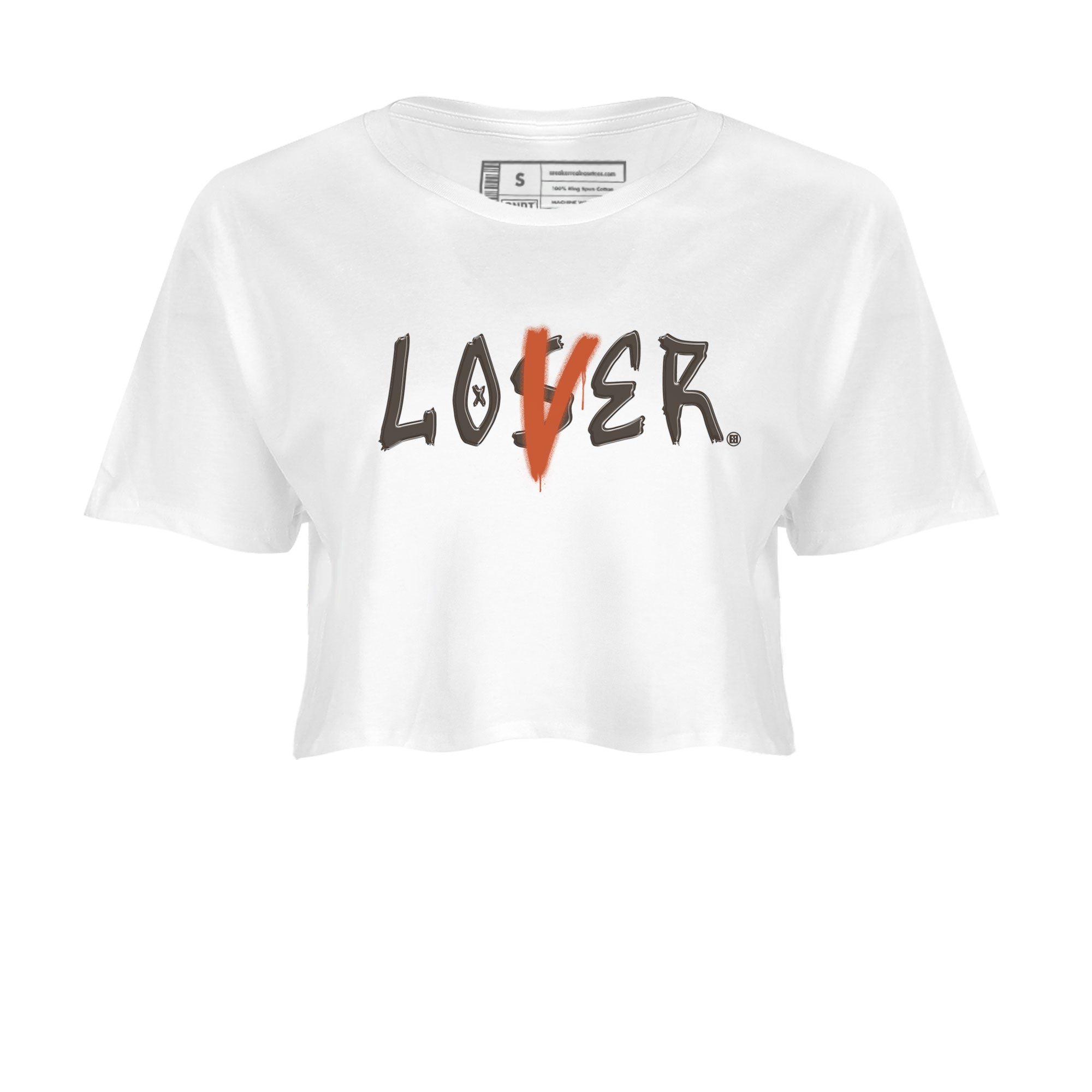 Dunk Low Red Panda shirt to match jordans Loser Lover sneaker tees Dunk Low Red Panda Drip Gear Zone Sneaker T-Shirts White 2 Crop T-Shirt