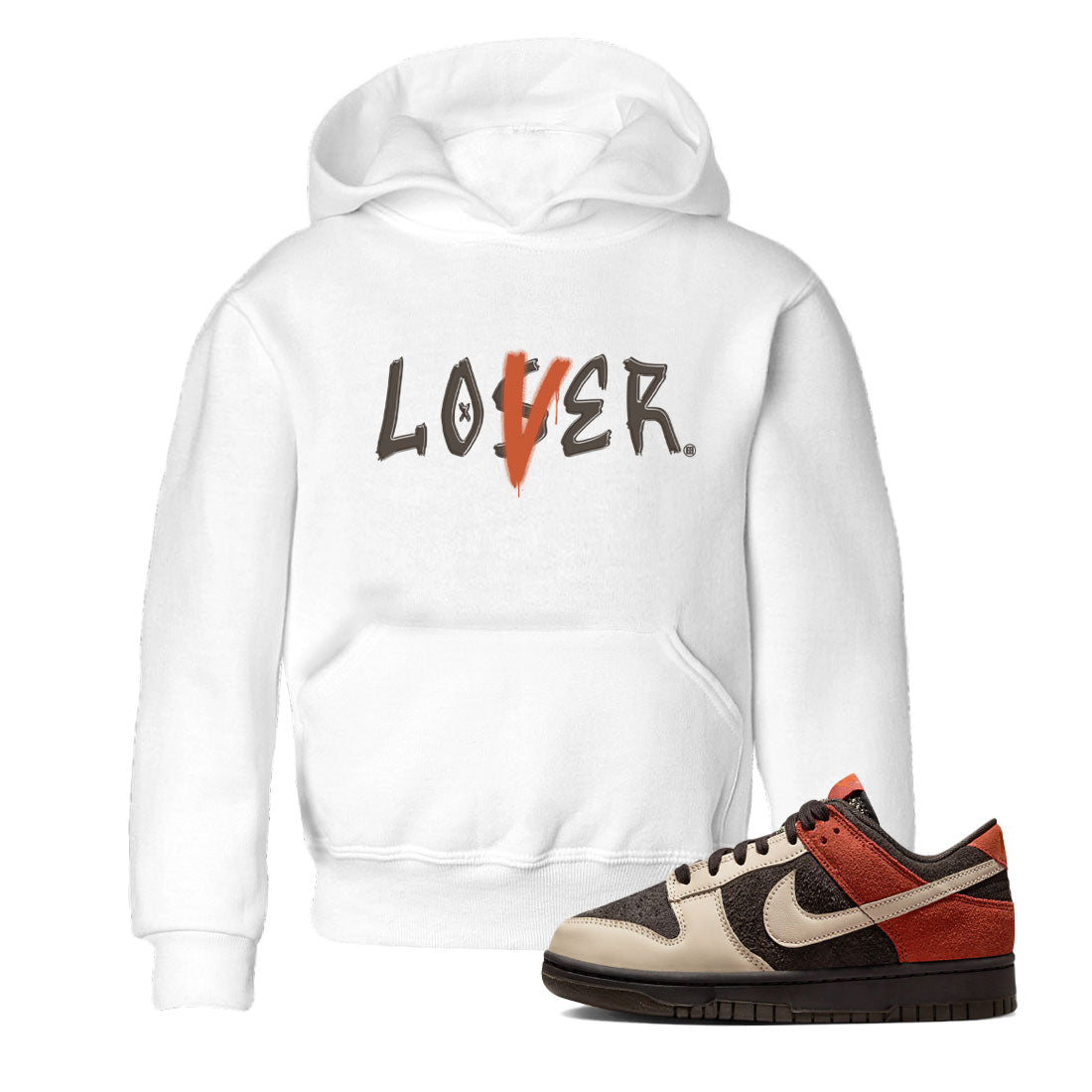 Dunk Low Red Panda shirt to match jordans Loser Lover sneaker tees Dunk Low Red Panda Drip Gear Zone Sneaker T-Shirts Youth and Baby White 1 T-Shirt