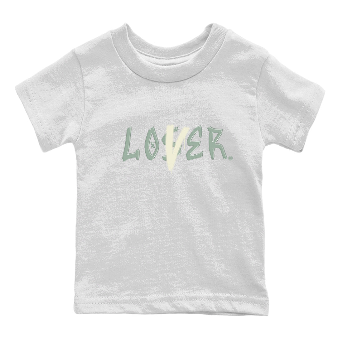 Dunk Low Mica Green Shirts Loser Lover Streetwear Sneaker Shirt Dunk Mica Green Sneaker Release Tees Kids Shirts White 2