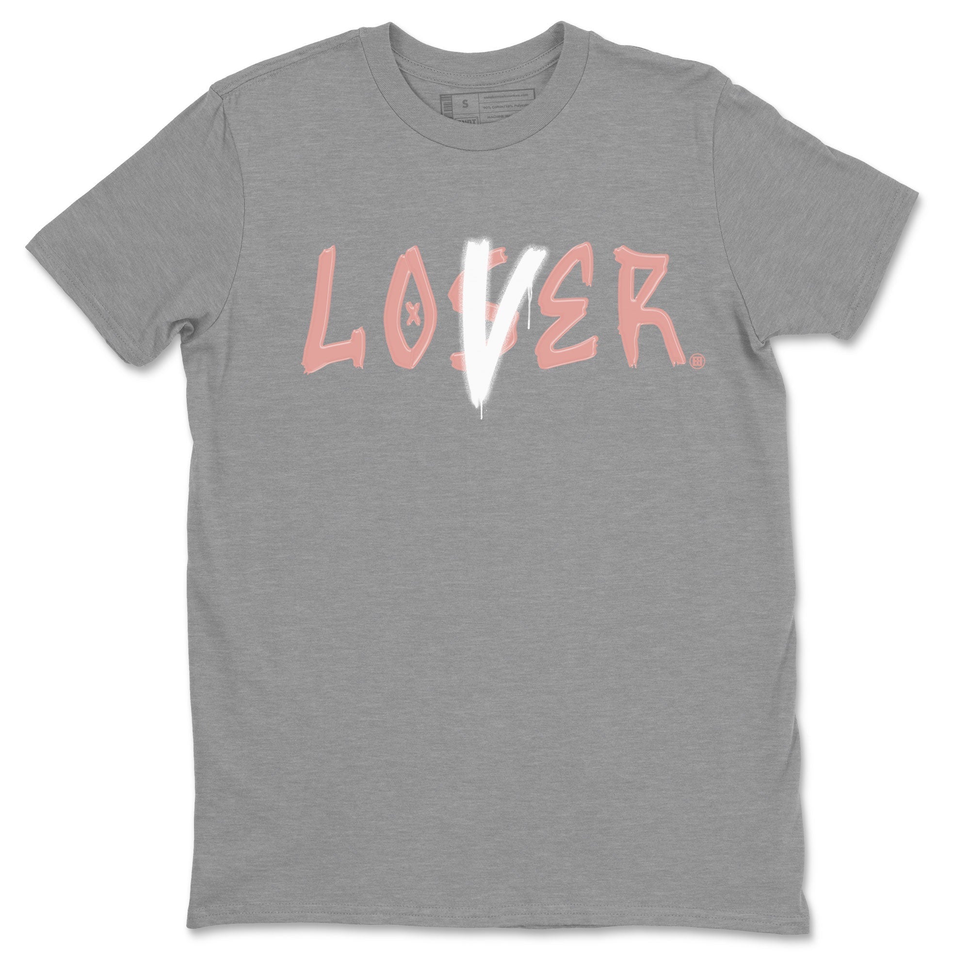 Dunk Low WMNS Rose Whisper shirt to match jordans Loser Lover Streetwear Sneaker Shirt Dunk Rose Whisper Drip Gear Zone Sneaker Matching Clothing Casual Unisex shirts Heather Grey 2 T-Shirt