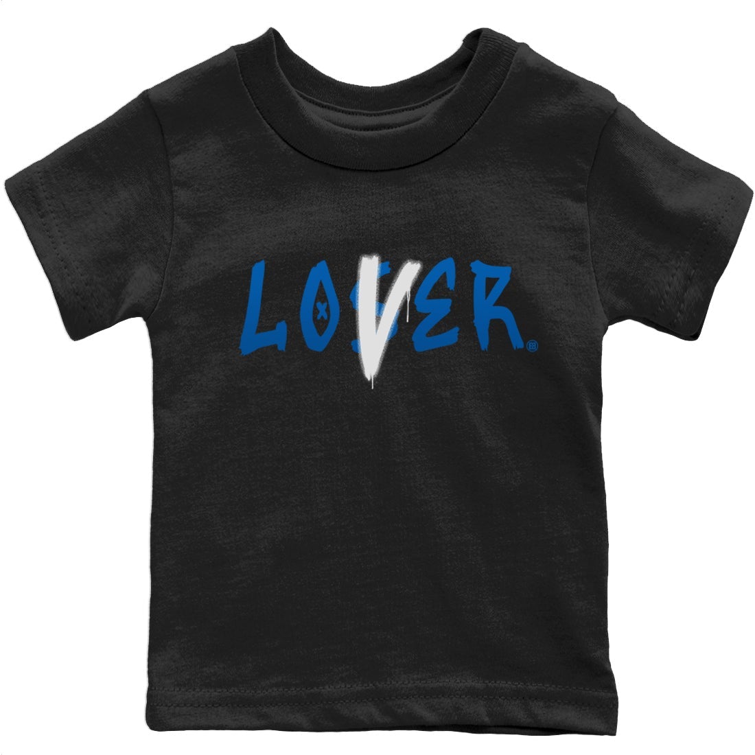 Jordan 1 Dark Marina Blue Sneaker Matching T-Shirt Loser Lover Sneaker Tees Jordan 1 Dark Marina Blue Sneaker Release Tees Kids Shirts