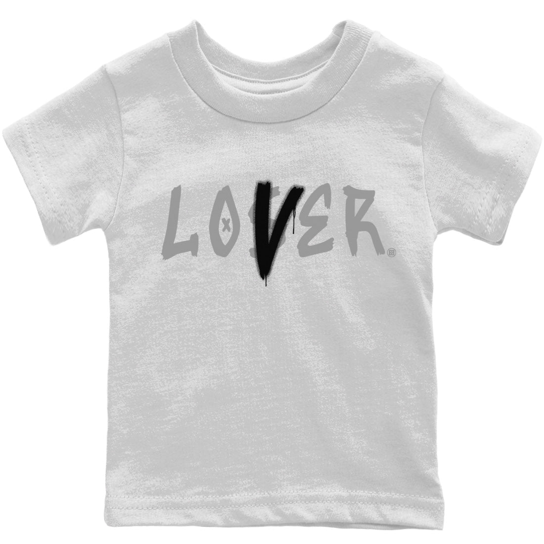 Jordan 1 Light Smoke Grey Sneaker Matching T-Shirt Loser Lover Sneaker Tees Jordan 1 Light Smoke Grey Sneaker Release Tees Kids Shirts