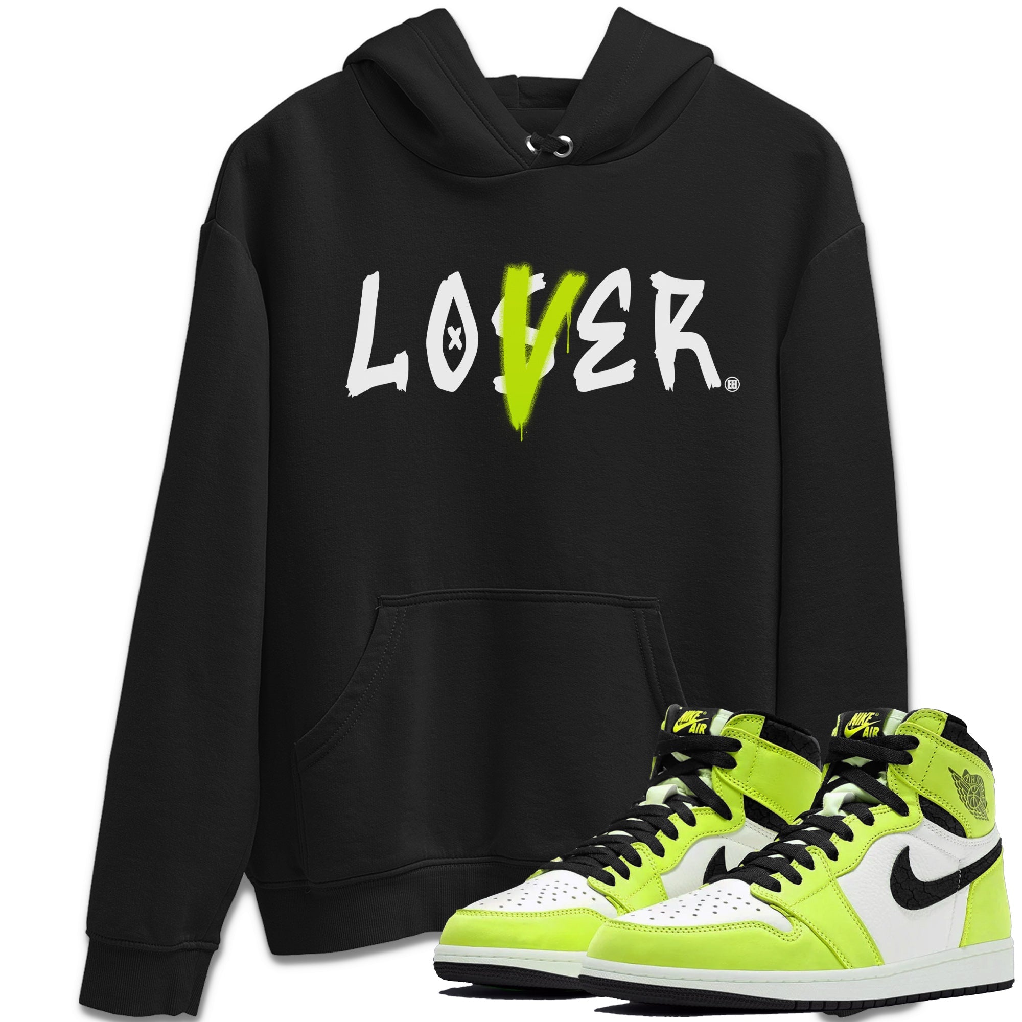 Jordan 1 Visionaire Sneaker Matching T-Shirt Loser Lover Sneaker Tees Jordan 1 Visionaire Sneaker Release Tees Crew Neck Tees
