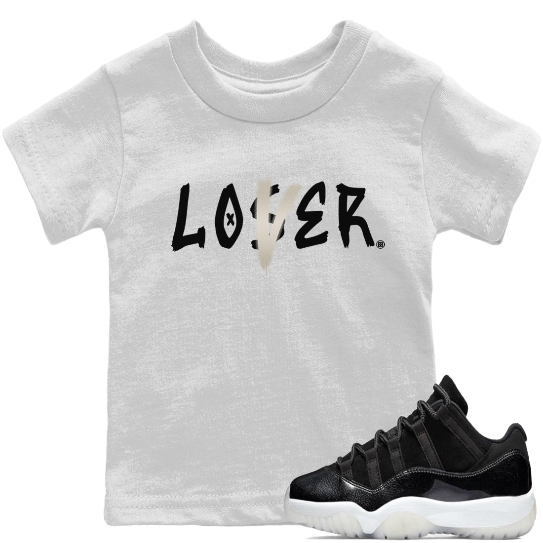 Jordan 11 72-10 Sneaker Matching T-Shirt Loser Lover Sneaker Tees Jordan 11 72-10 Sneaker Release Tees Kids Shirts