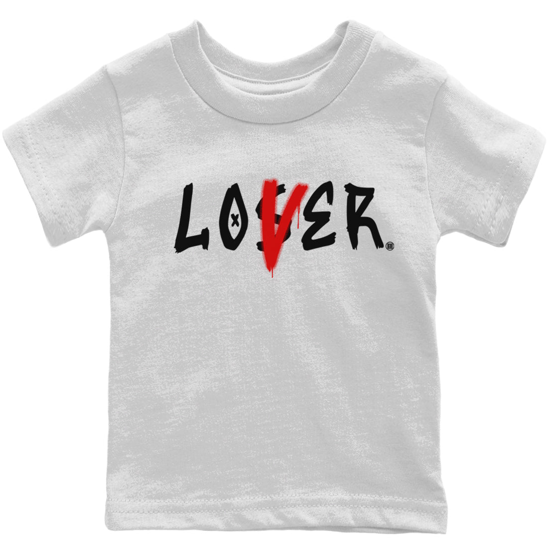 Jordan 12 Playoffs Sneaker Matching T-Shirt Loser Lover Sneaker Tees Jordan 12 Playoffs Sneaker Release Tees Kids Shirts