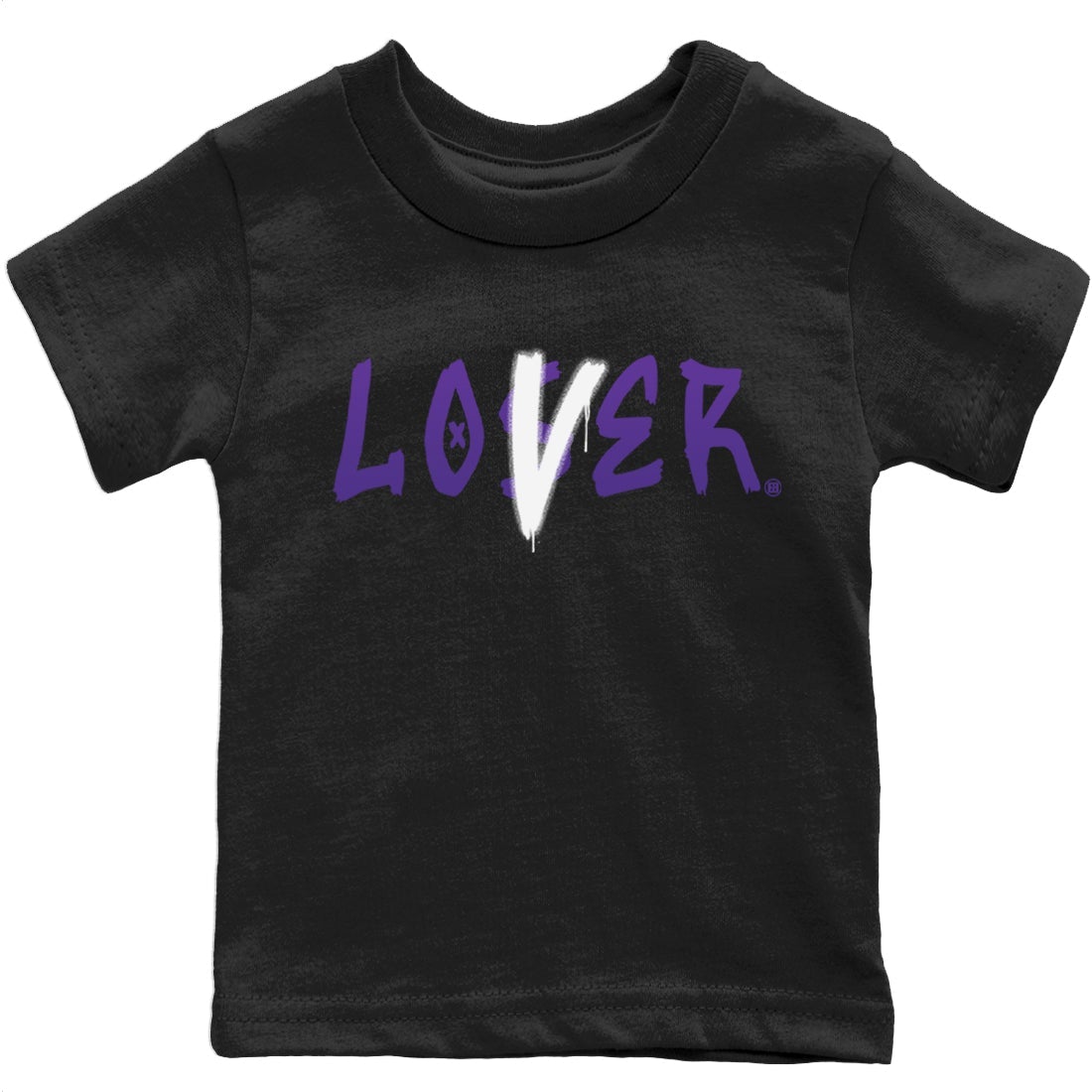 Jordan 13 Court Purple Sneaker Matching T-Shirt Loser Lover Sneaker Tees Jordan 13 Court Purple Sneaker Release Tees Kids Shirts