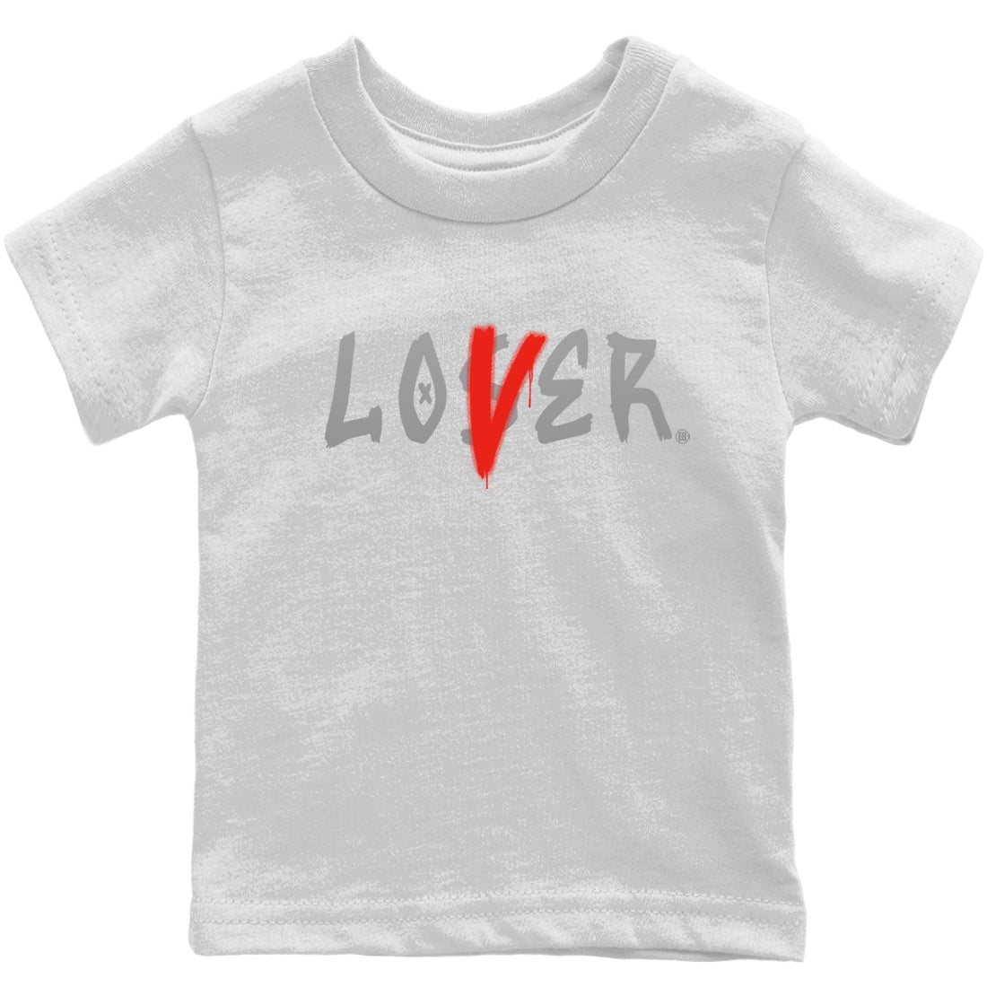 Jordan 4 Infrared Sneaker Matching T-Shirt Loser Lover Sneaker Tees Jordan 4 Infrared Sneaker Release Tees Kids Shirts
