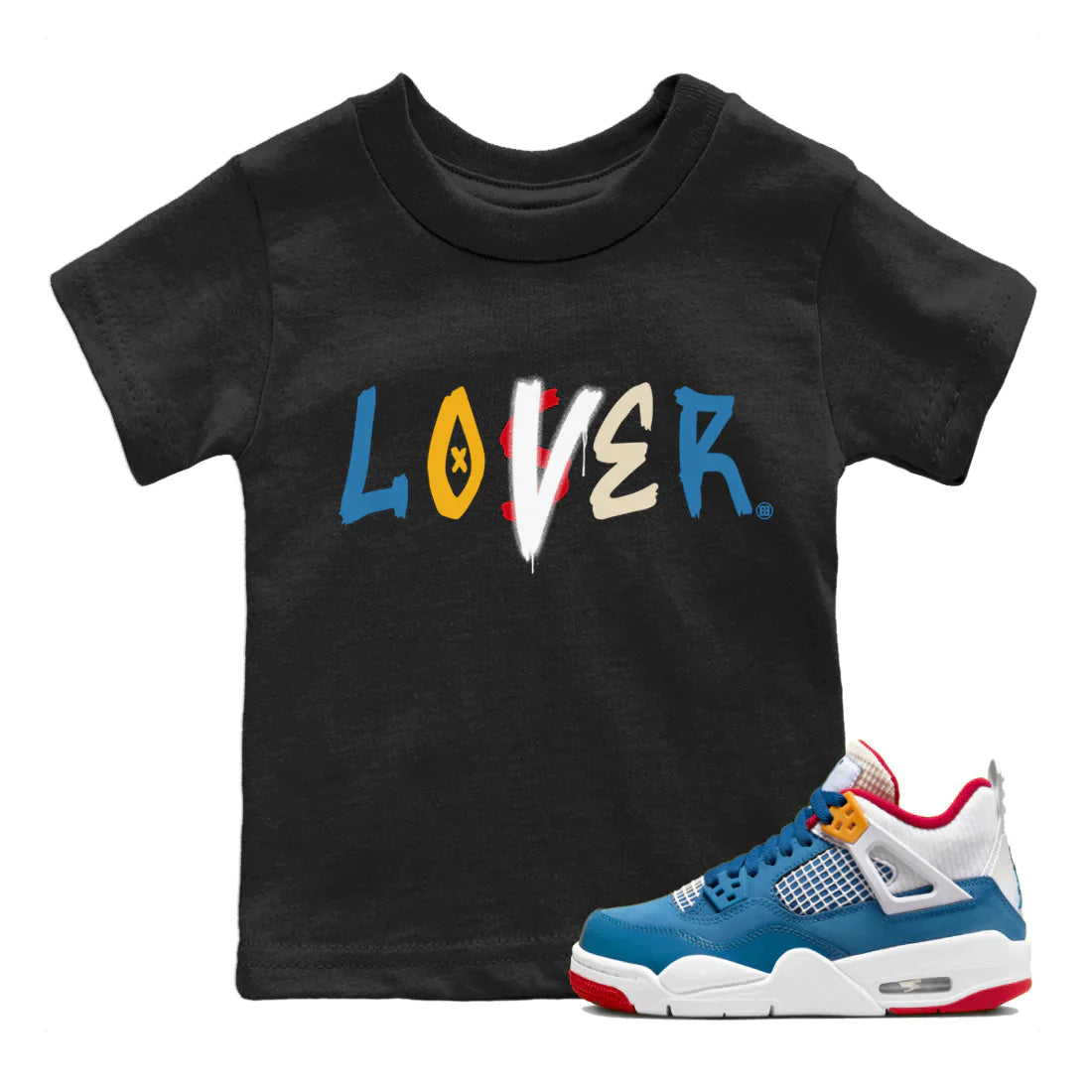 Jordan 4 Messy Room Sneaker Matching T-Shirt Loser Lover Sneaker Tees Jordan 4 Messy Room Sneaker Release Tees Kids Shirts