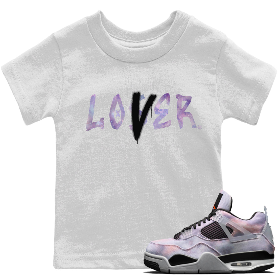 Jordan 4 Zen Master Sneaker Matching T-Shirt Loser Lover Sneaker Tees Jordan 4 Zen Master Sneaker Release Tees Kids Shirts