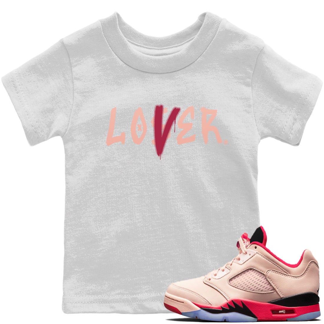 Jordan 5 Girls That Hoop Sneaker Matching T-Shirt Loser Lover Sneaker Tees Jordan 5 Girls That Hoop Sneaker Release Tees Kids Shirts