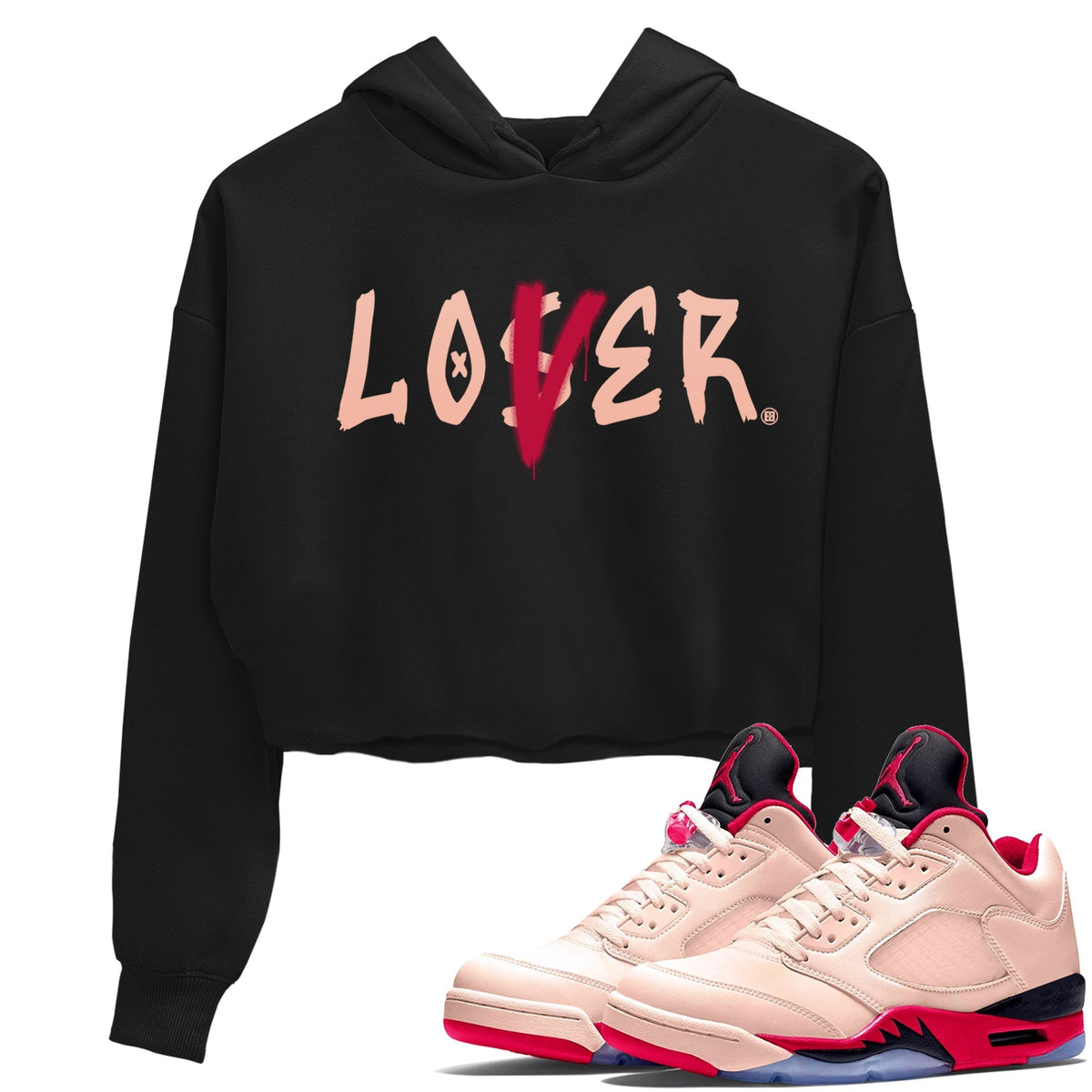 Jordan 5 Girls That Hoop Sneaker Matching T-Shirt Loser Lover Sneaker Tees Jordan 5 Girls That Hoop Sneaker Release Tees Women's Shirts
