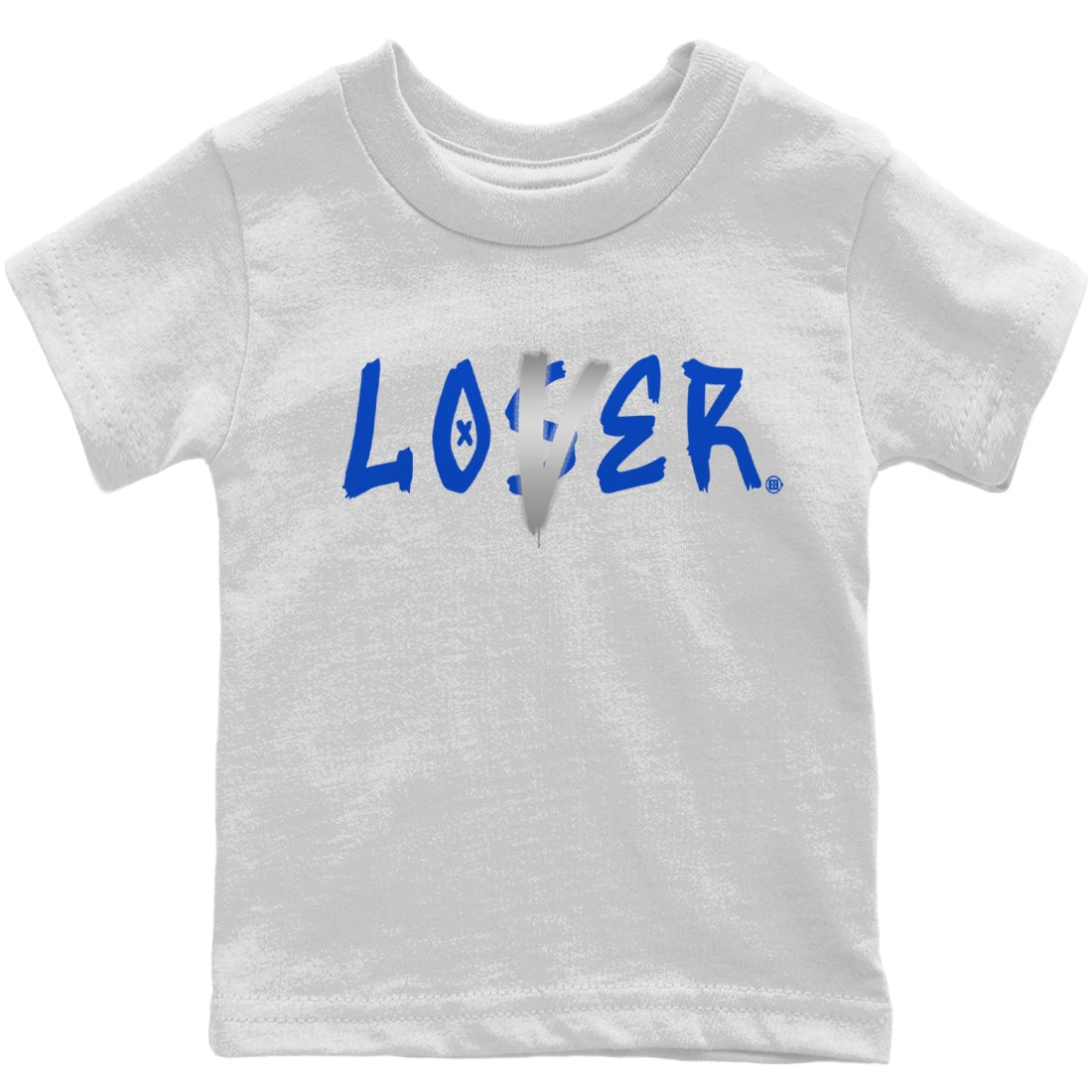 Jordan 5 Racer Blue Sneaker Matching T-Shirt Loser Lover Sneaker Tees Jordan 5 Racer Blue Sneaker Release Tees Kids Shirts