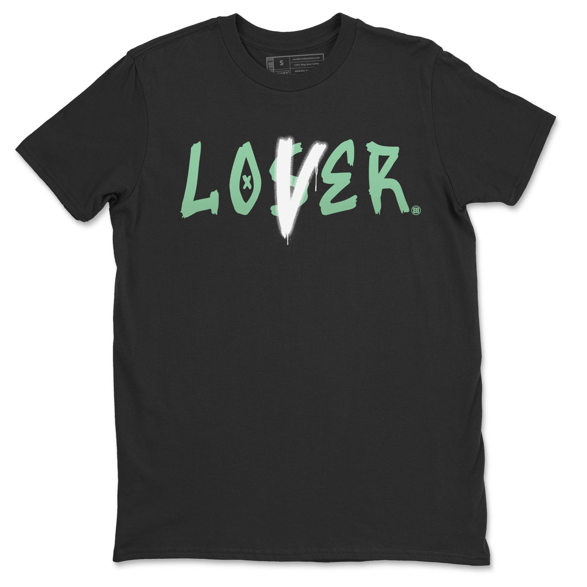 Jordan 6 Mint Foam Sneaker Matching T-Shirt Loser Lover Sneaker Tees Jordan 6 Mint Foam Sneaker Release Tees Crew Neck Tees