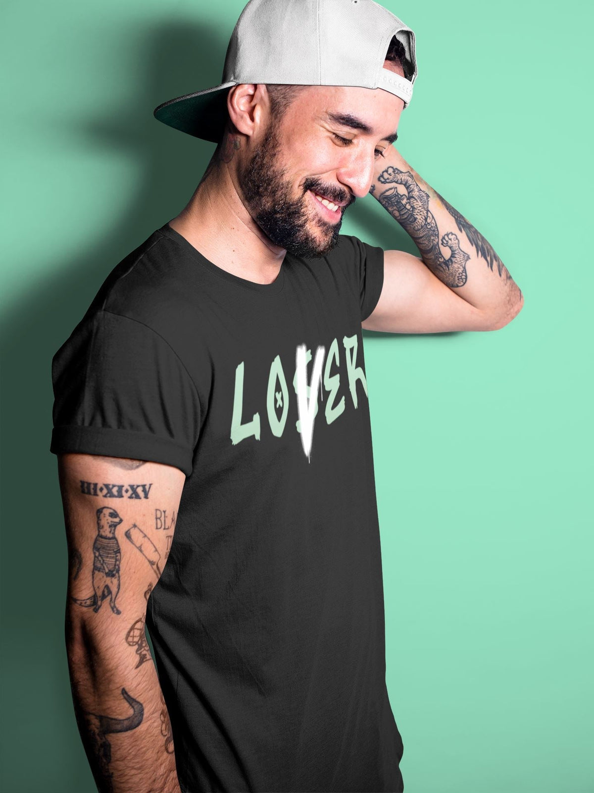 Jordan 6 Mint Foam Sneaker Matching T-Shirt Loser Lover Sneaker Tees Jordan 6 Mint Foam Sneaker Release Tees Crew Neck Tees