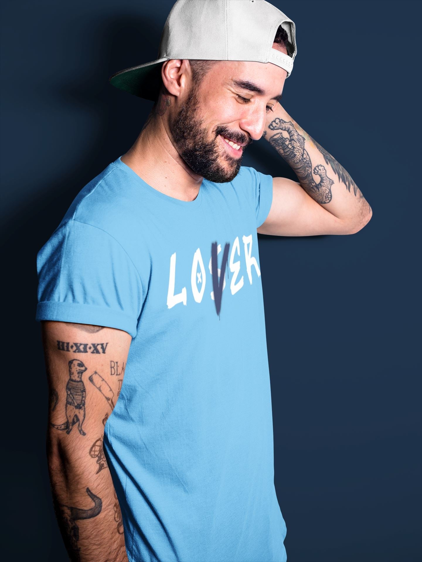 Jordan 6 UNC Shirt To Match Jordans Loser Lover Sneaker Tees Jordan 6 UNC Drip Gear Zone Sneaker Matching Clothing Unisex Shirts