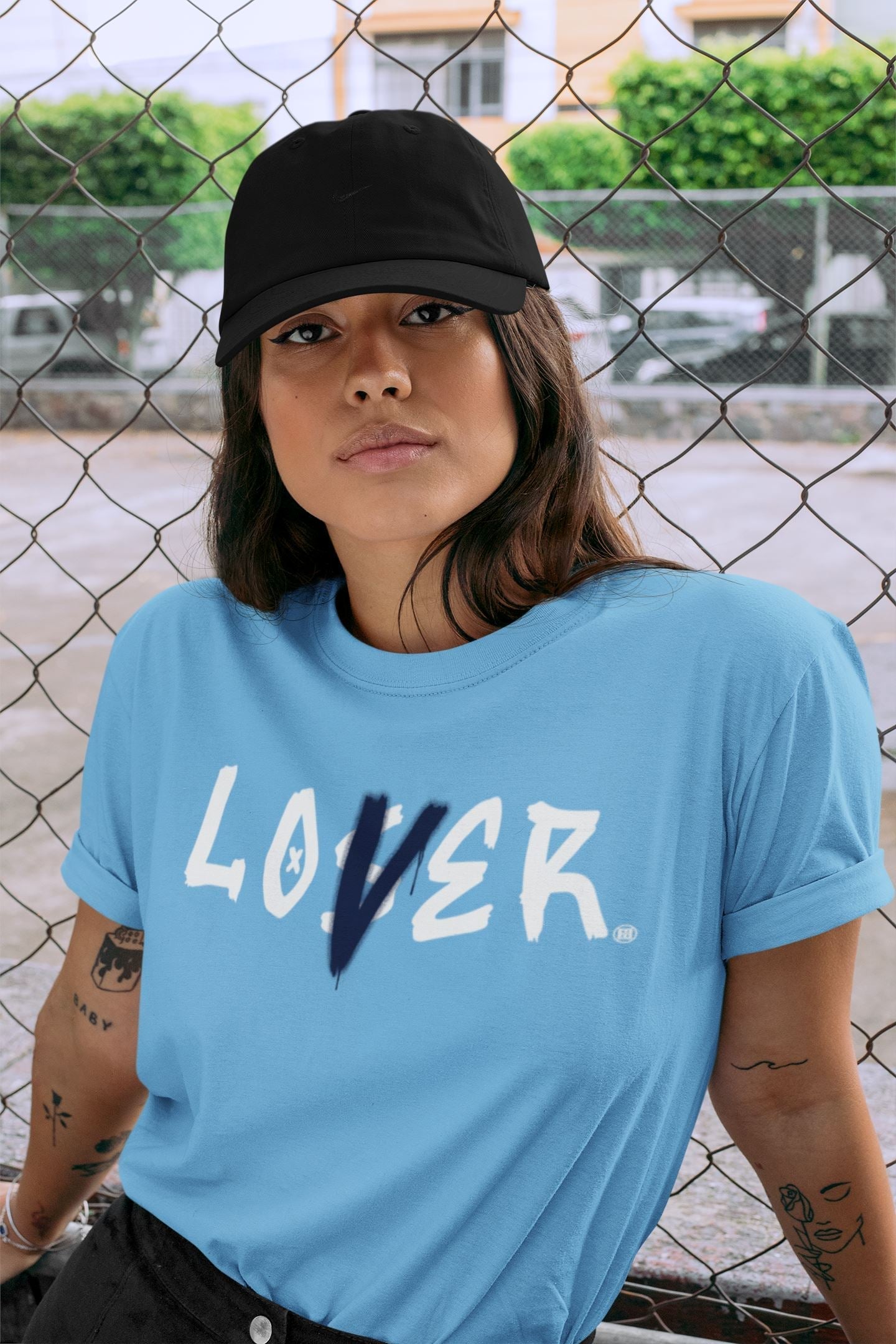 Jordan 6 UNC Shirt To Match Jordans Loser Lover Sneaker Tees Jordan 6 UNC Drip Gear Zone Sneaker Matching Clothing Unisex Shirts