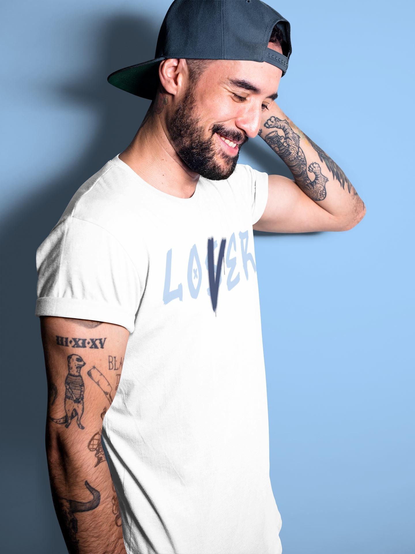 Jordan 6 UNC Shirt To Match Jordans Loser Lover Sneaker Tees Jordan 6 UNC Drip Gear Zone Sneaker Matching Clothing Unisex Shirts