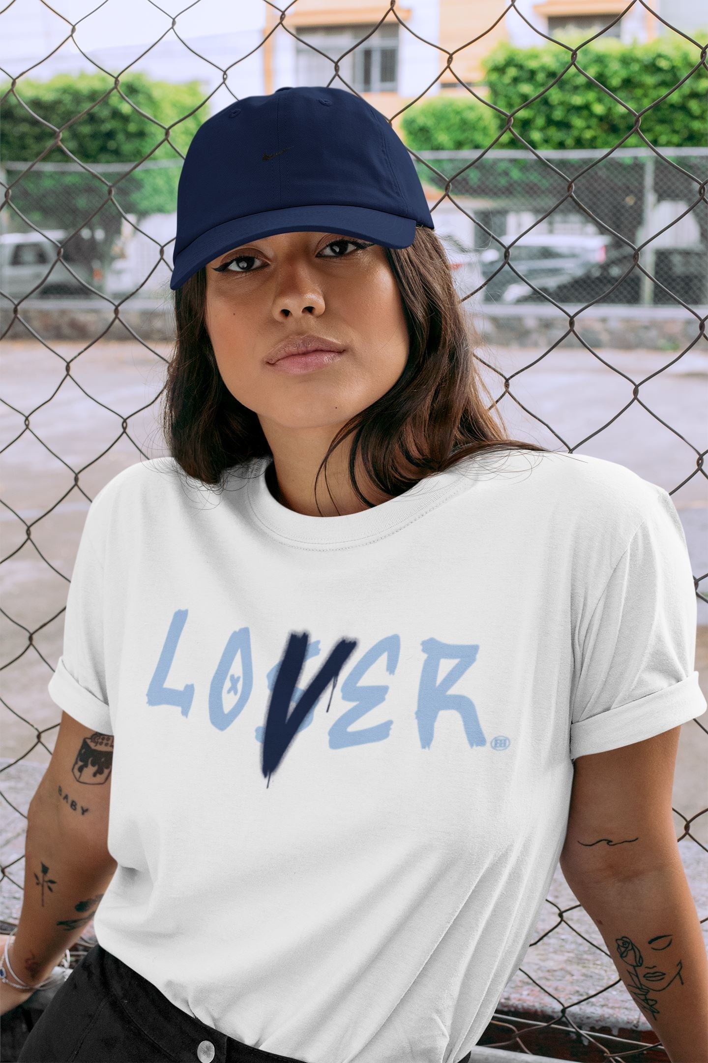 Jordan 6 UNC Shirt To Match Jordans Loser Lover Sneaker Tees Jordan 6 UNC Drip Gear Zone Sneaker Matching Clothing Unisex Shirts