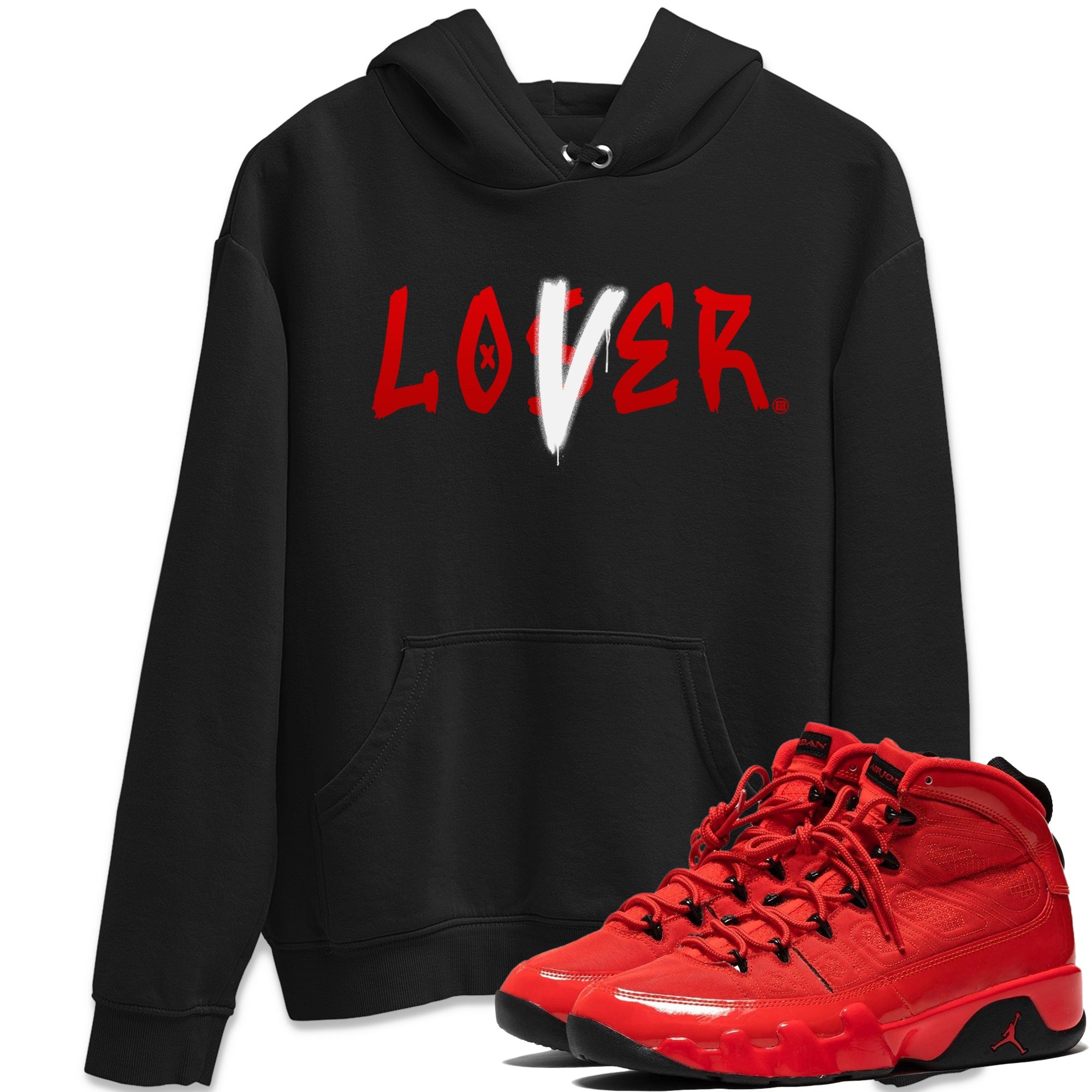 Jordan 9 Chile Red Shirt To Match Jordans Loser Lover Sneaker Tees Jordan 9 Chile Red Drip Gear Zone Sneaker Matching Clothing Unisex Shirts