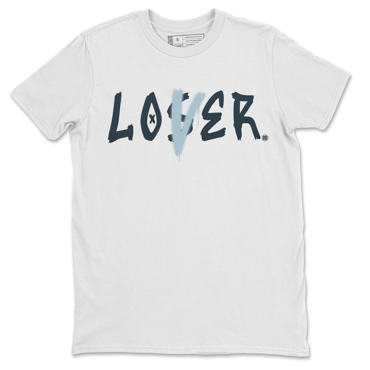 Dunk championship Grey Sneaker Match Tees Loser Lover Sneaker Tees Dunk championship Grey Jordan to match sneaker T-Shirt Crew Neck Shirts