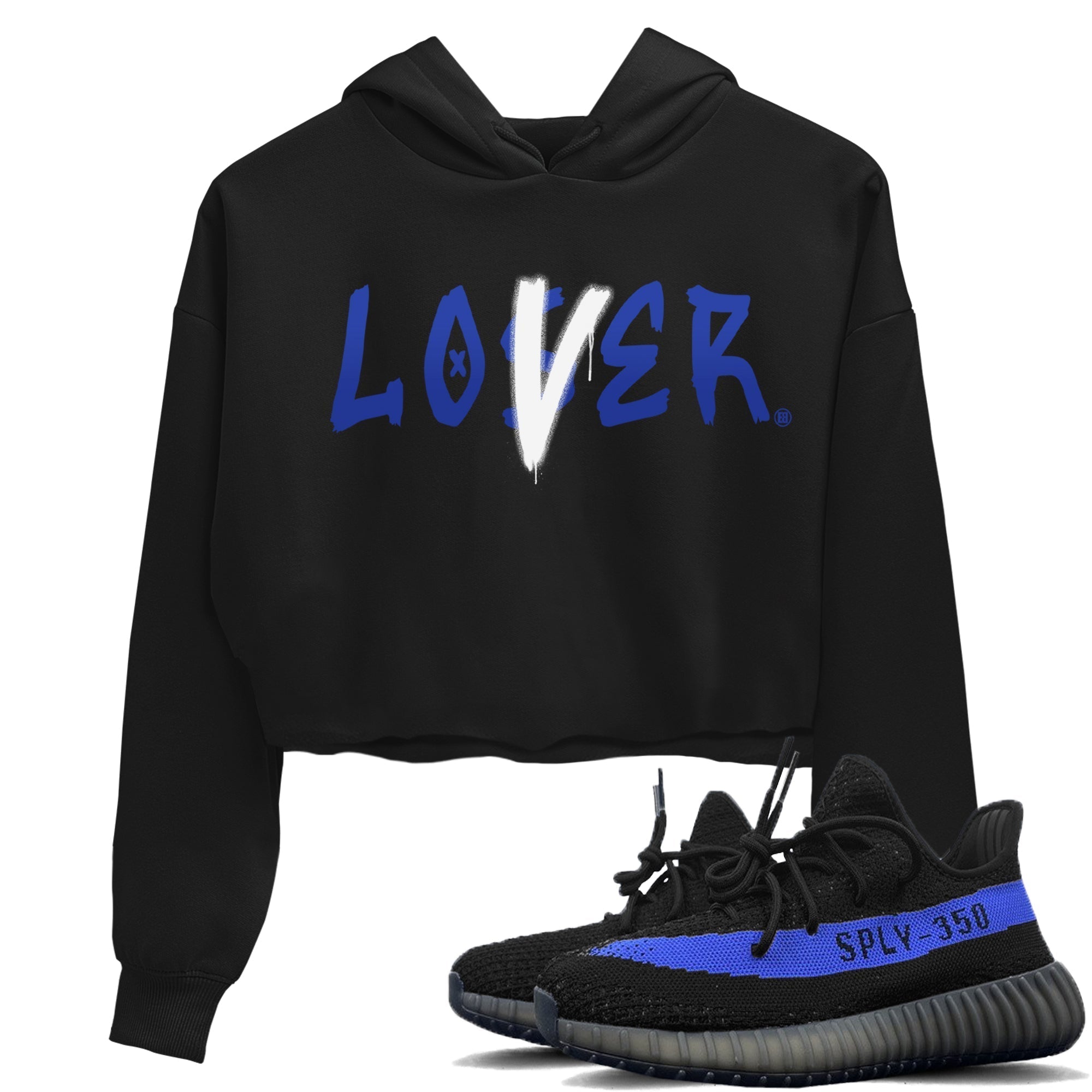 Yeezy 350 Dazzling Blue Shirt To Match Jordans Loser Lover Sneaker Tees Yeezy 350 Dazzling Blue Drip Gear Zone Sneaker Matching Clothing Women's Shirts