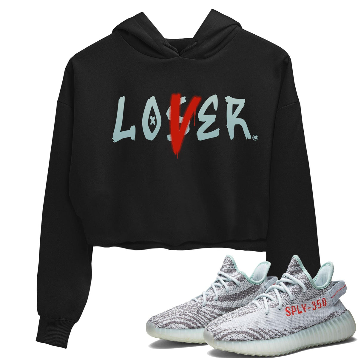 Yeezy 350 Blue Tint Shirt To Match Jordans Loser Lover Sneaker Tees Yeezy 350 Blue Tint Drip Gear Zone Sneaker Matching Clothing Women's Shirts