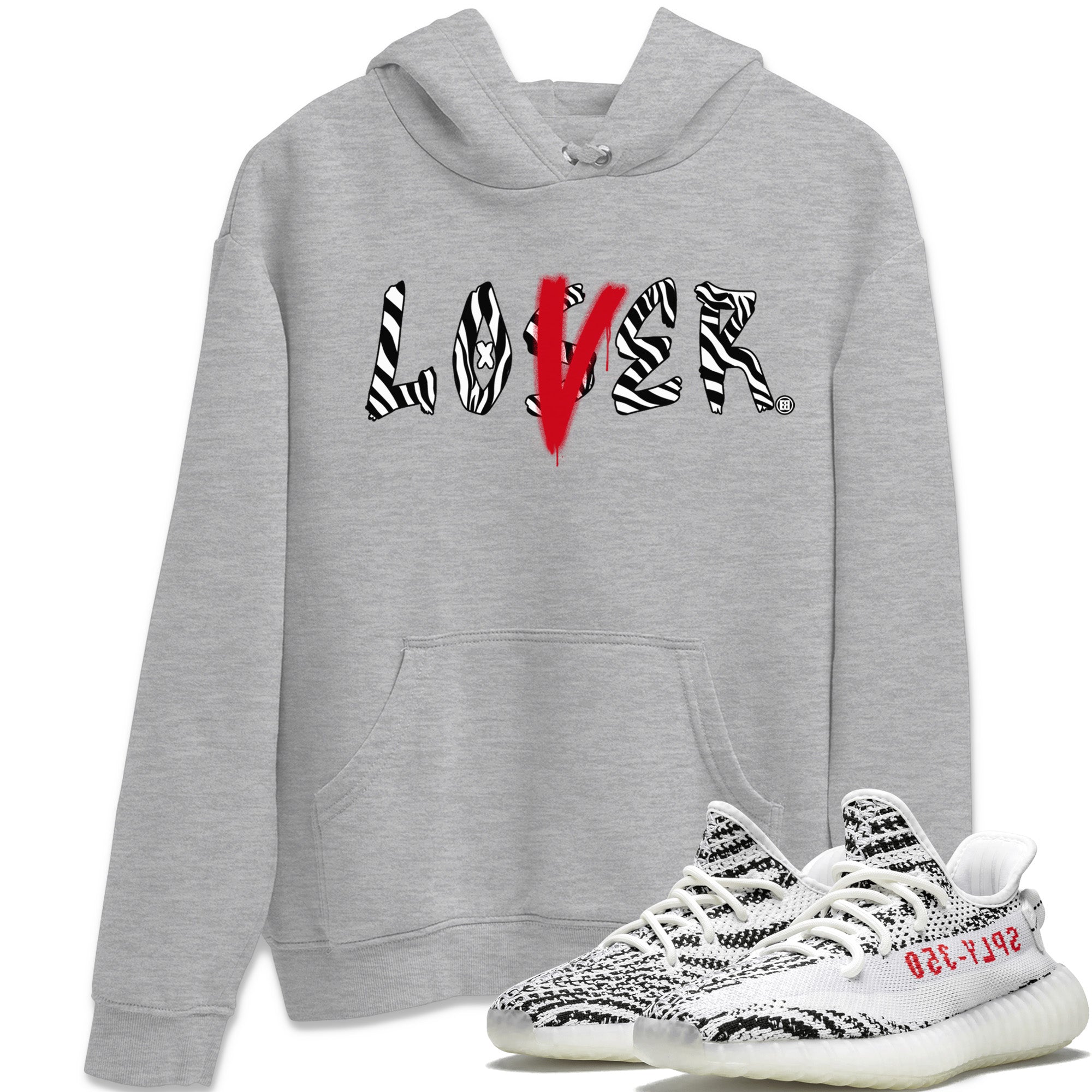 Yeezy 350 Zebra Shirt To Match Jordans Loser Lover Sneaker Tees Yeezy 350 Zebra Drip Gear Zone Sneaker Matching Clothing Unisex Shirts