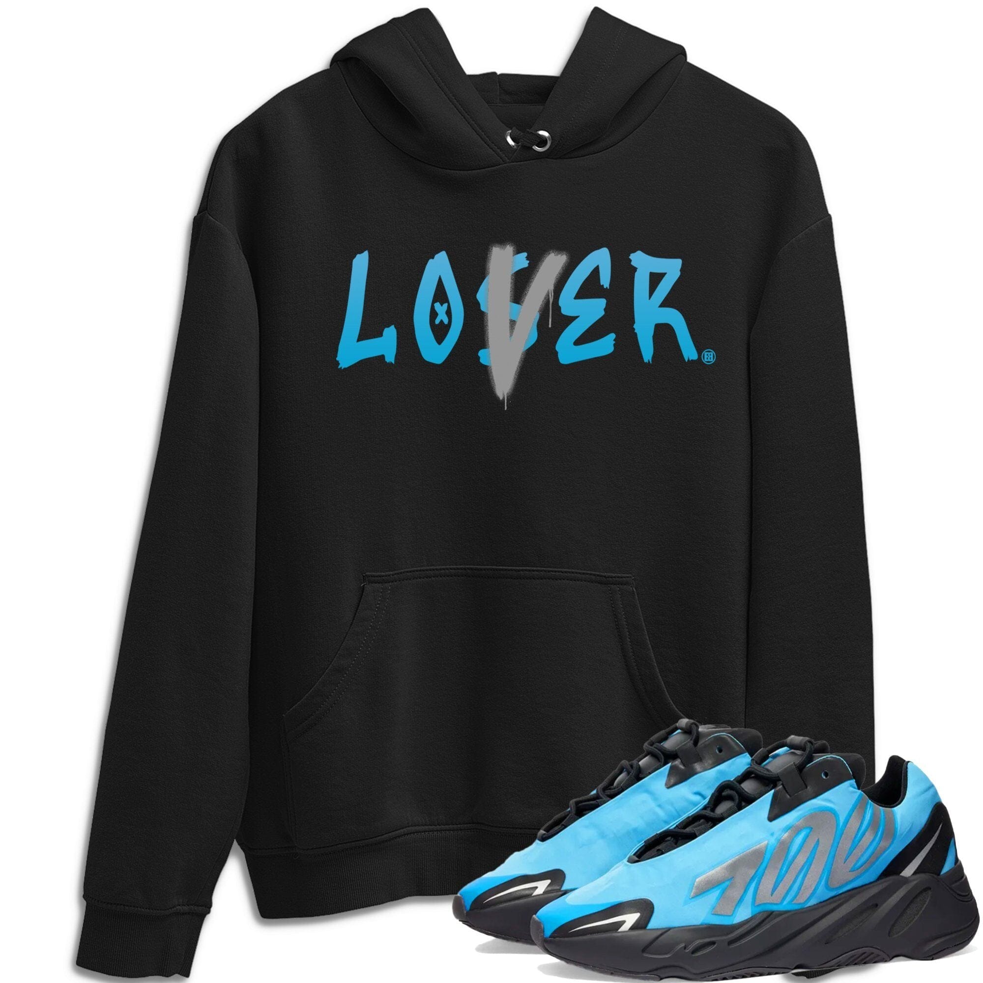 Yeezy 700 Bright Cyan Shirt To Match Jordans Loser Lover Sneaker Tees Yeezy 700 Bright Cyan Drip Gear Zone Sneaker Matching Clothing Unisex Shirts