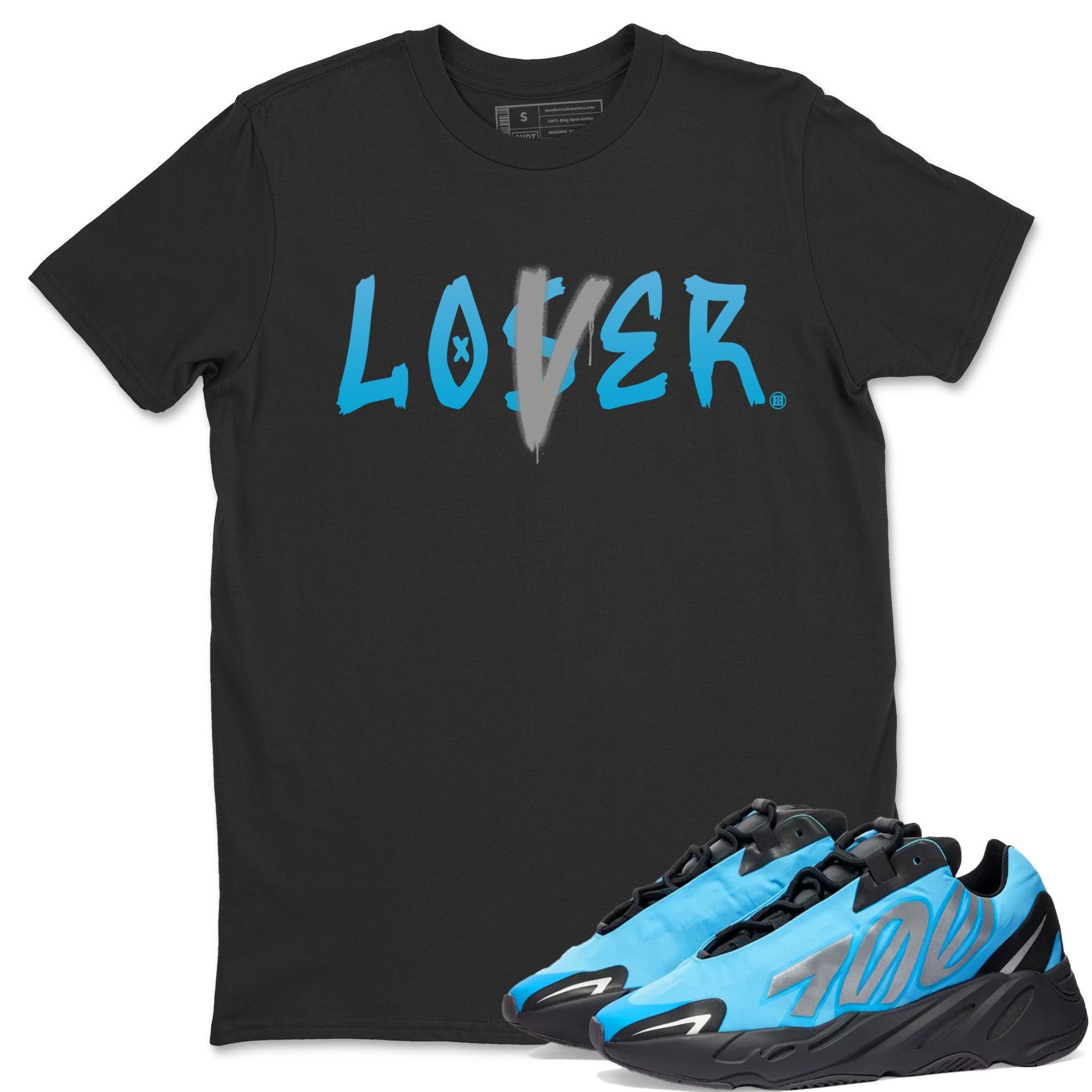 Yeezy 700 Bright Cyan Shirt To Match Jordans Loser Lover Sneaker Tees Yeezy 700 Bright Cyan Drip Gear Zone Sneaker Matching Clothing Unisex Shirts