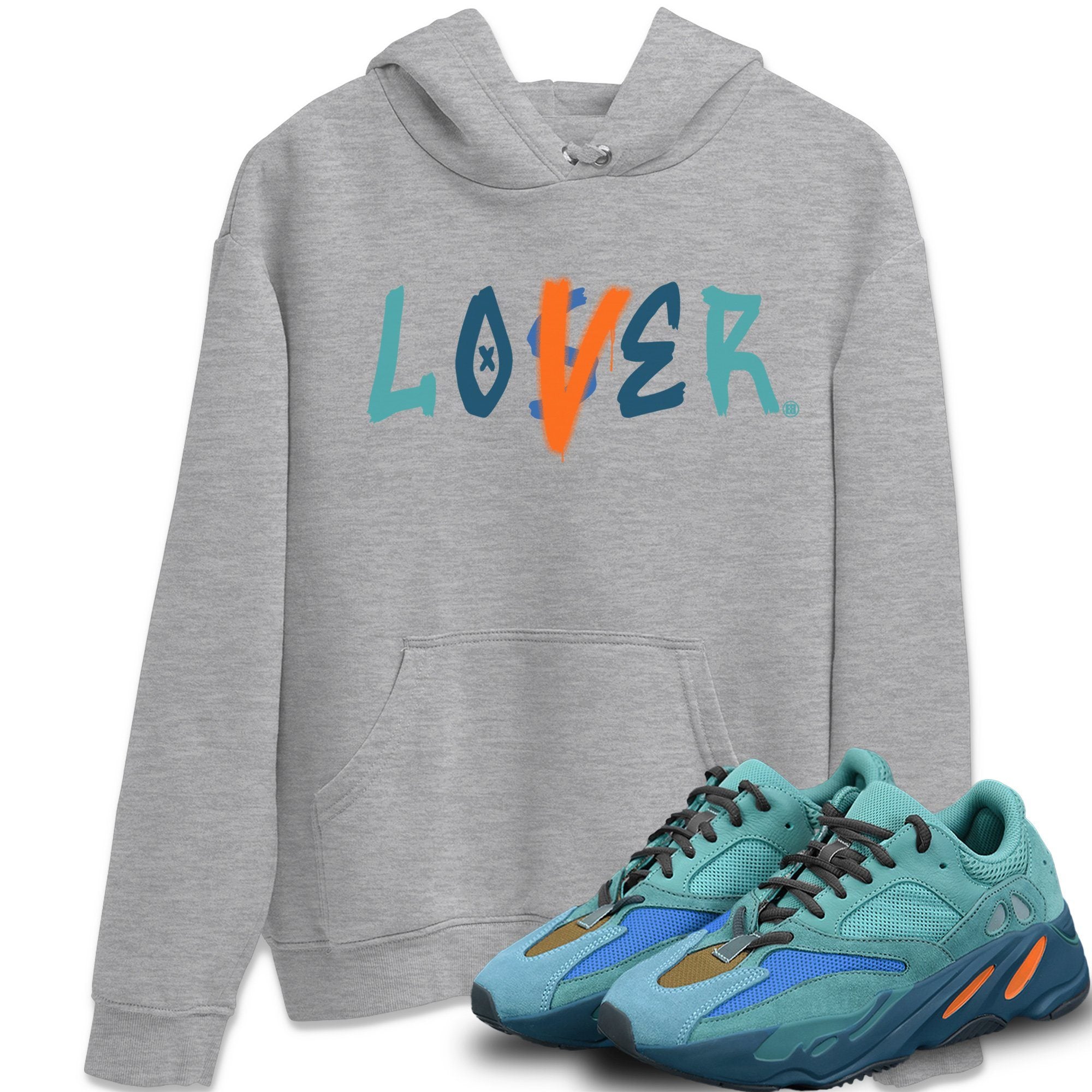 Yeezy 700 Faded Azure Shirt To Match Jordans Loser Lover Sneaker Tees Yeezy 700 Faded Azure Drip Gear Zone Sneaker Matching Clothing Unisex Shirts