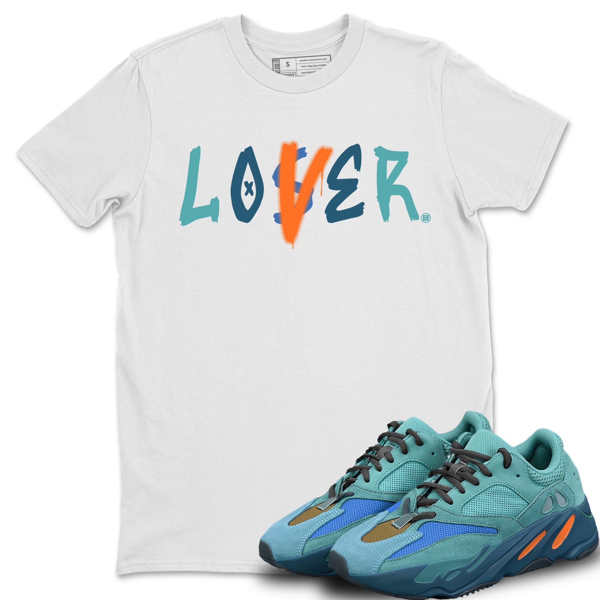 Yeezy 700 Faded Azure Shirt To Match Jordans Loser Lover Sneaker Tees Yeezy 700 Faded Azure Drip Gear Zone Sneaker Matching Clothing Unisex Shirts